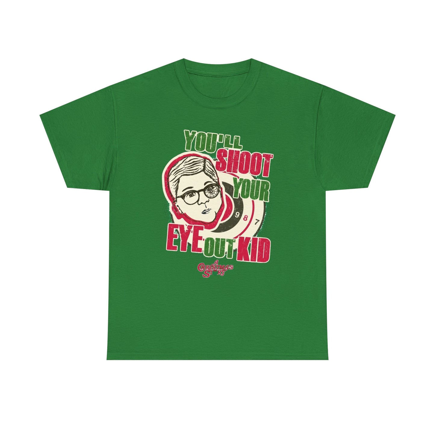 A Christmas Story Funny Retro Graphic T Shirt NEW Unisex Heavy Cotton Tee