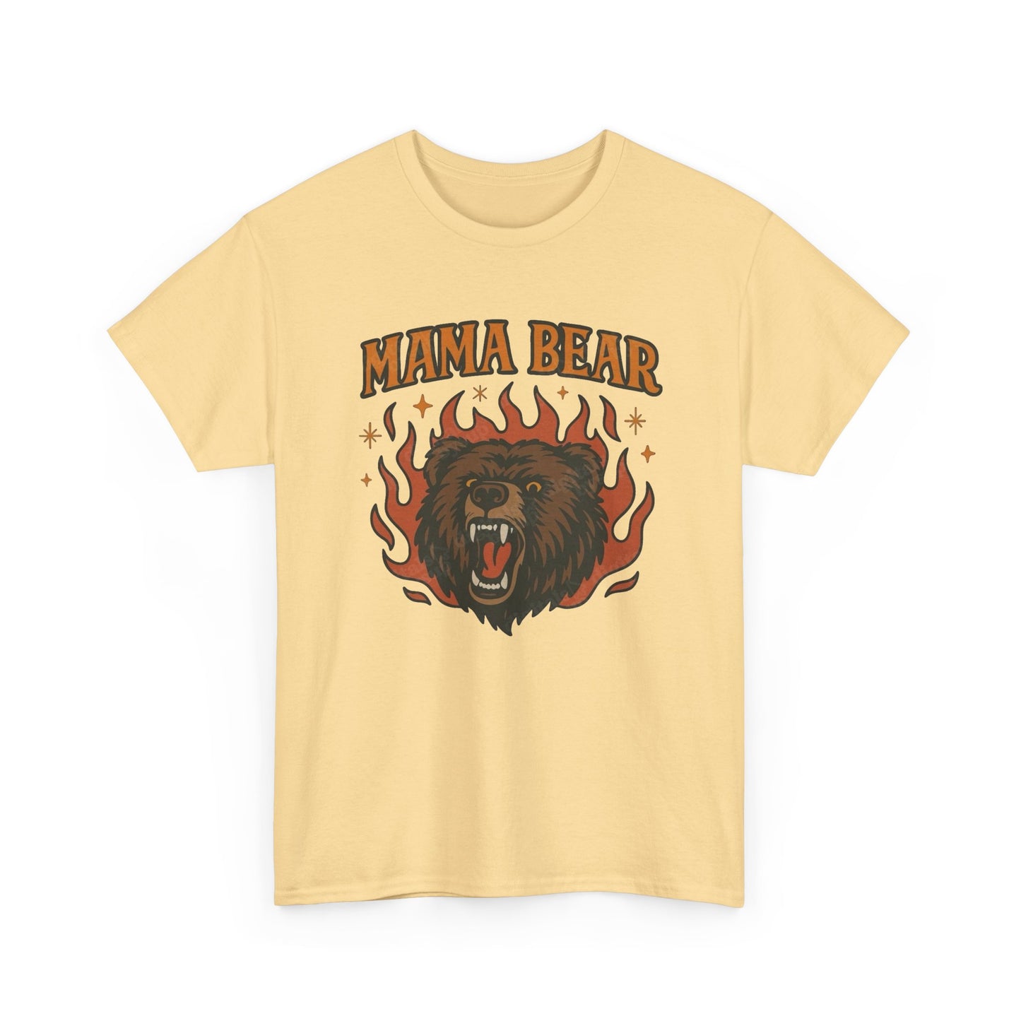 Mama Bear Graphic T Shirt NEW Unisex Heavy Cotton Tee