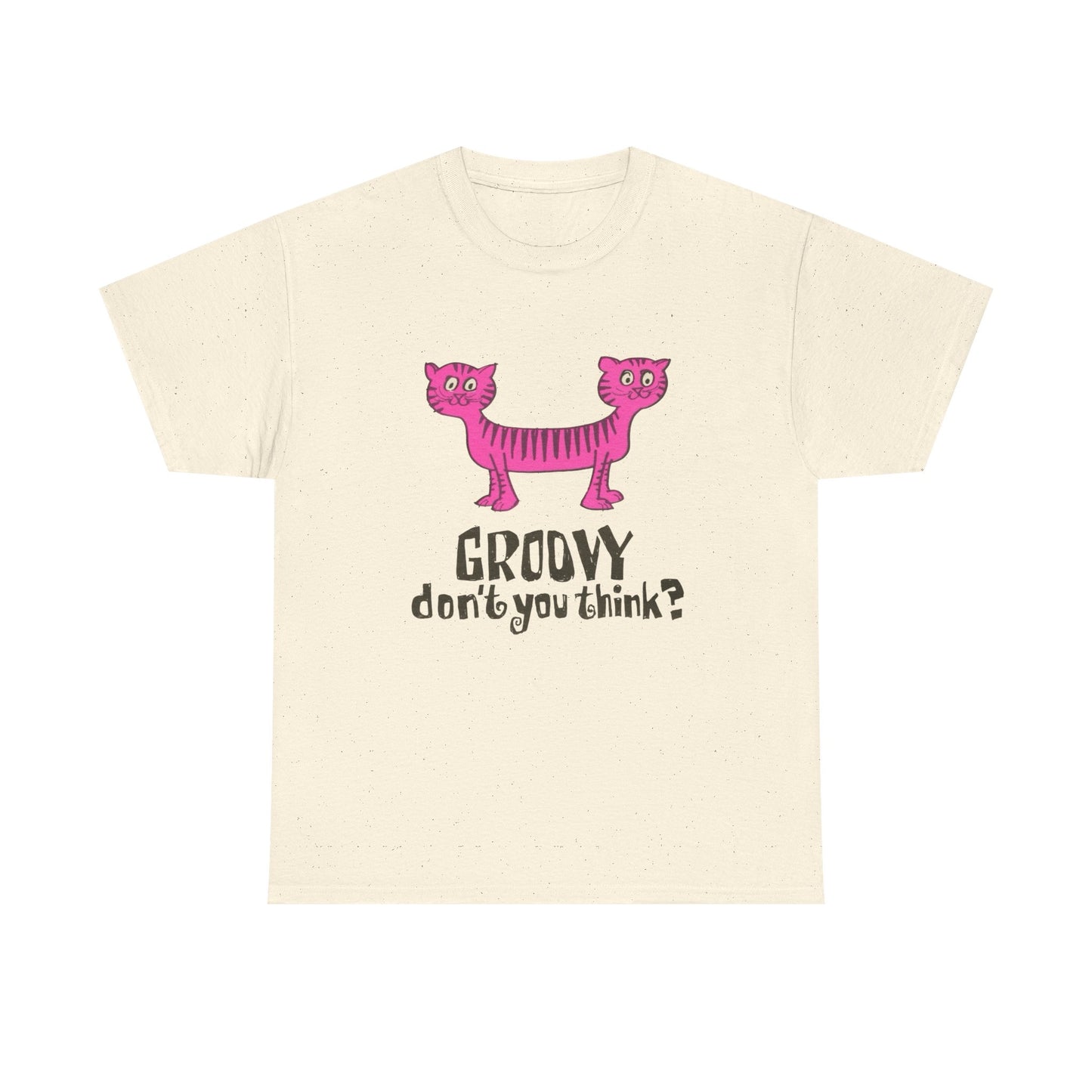 Groovy Don't You Think Retro Graphic T Shirt NEW Adult Tee