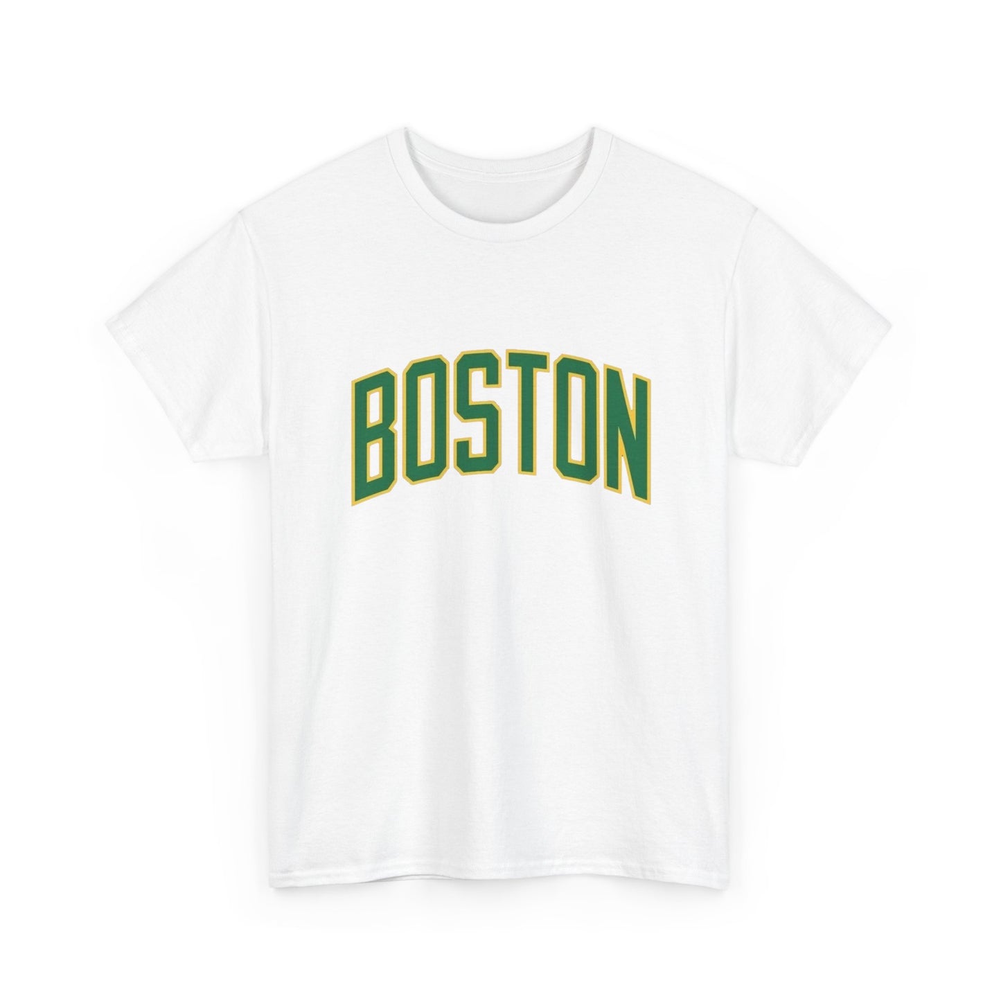 Boston Logo Sports Graphic T Shirt NEW Unisex Heavy Cotton Tee