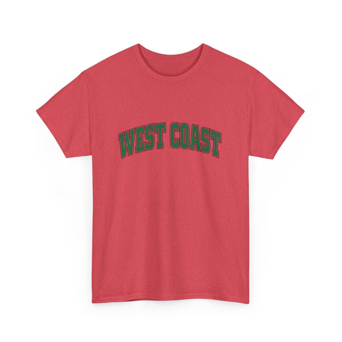West Coast Graphic T Shirt Unisex Heavy Cotton Tee