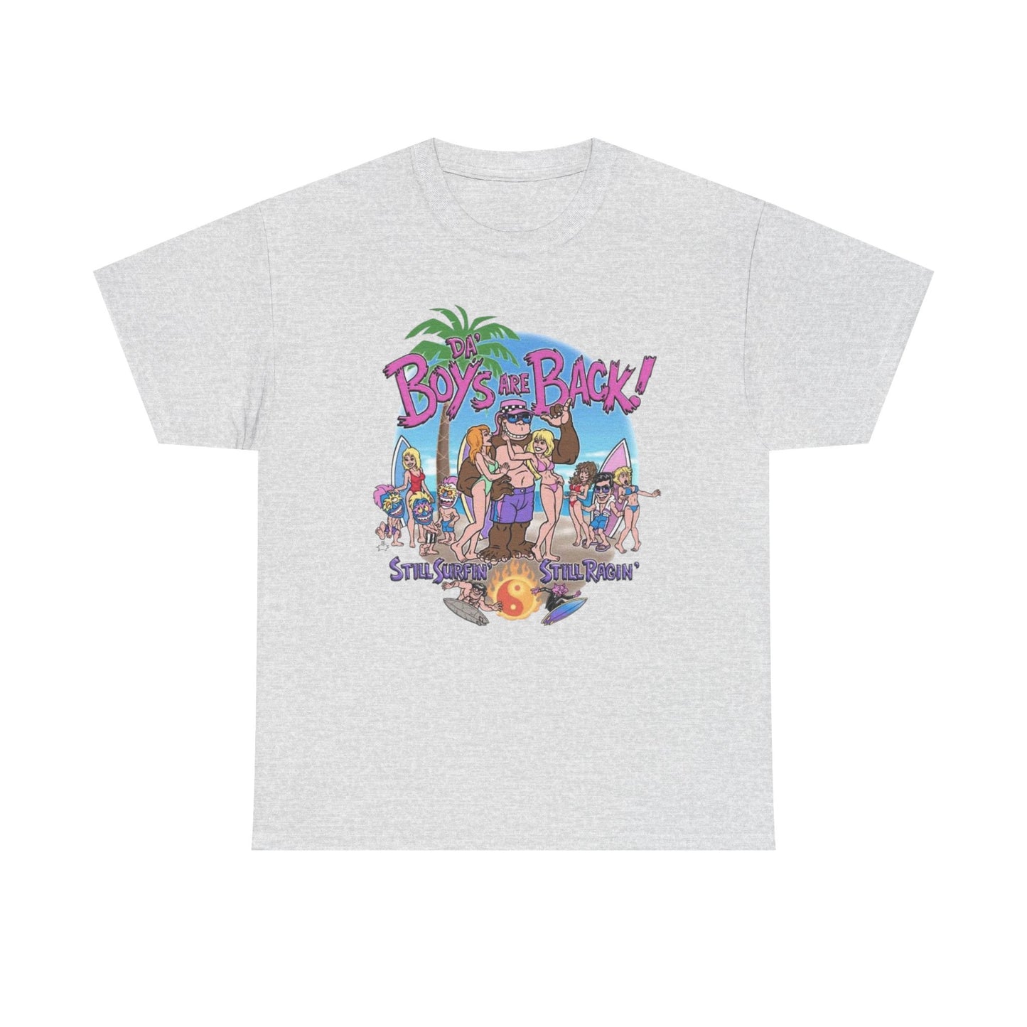 The Boys Are Back Beach Graphic T Shirt S-5XL NEW Unisex Heavy Cotton Tee