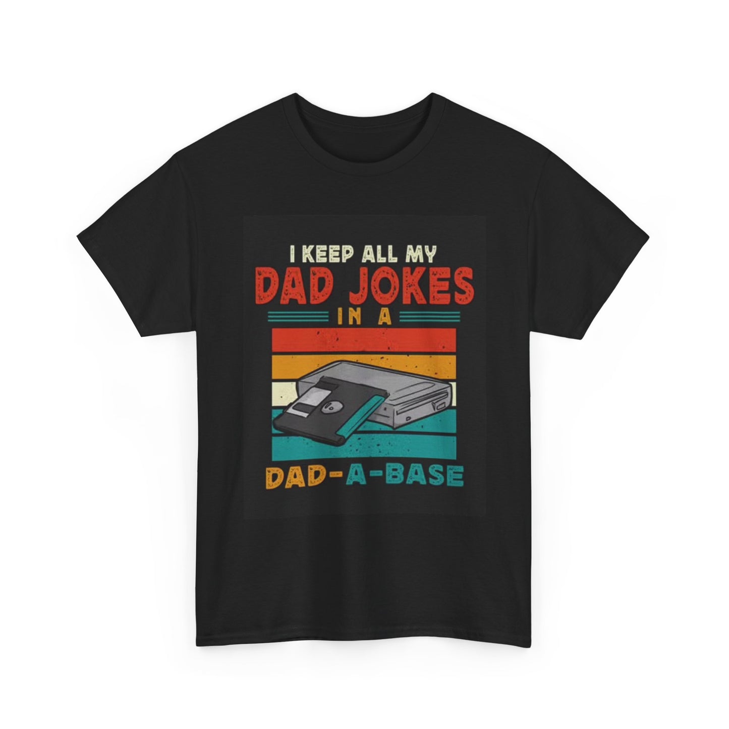 I Keep My Dad Jokes Funny Graphic T Shirt Retro Vintage Unisex Heavy Cotton Tee
