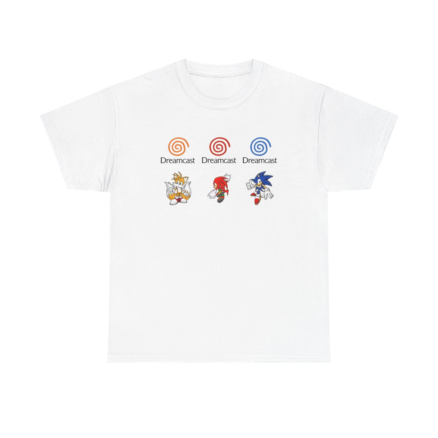 Dreamcast Graphic T Shirt Vintage Video Games Retro Unisex Heavy Cotton Tee