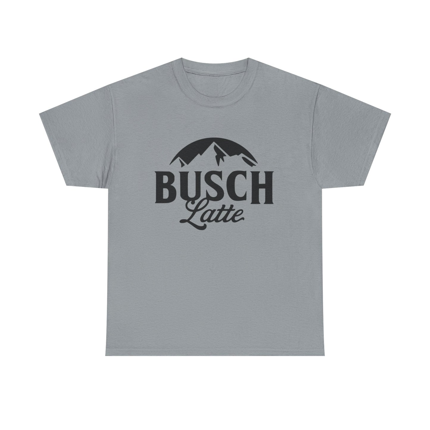 Busch Latte Funny Beer Graphic T Shirt Unisex Heavy Cotton Tee NEW