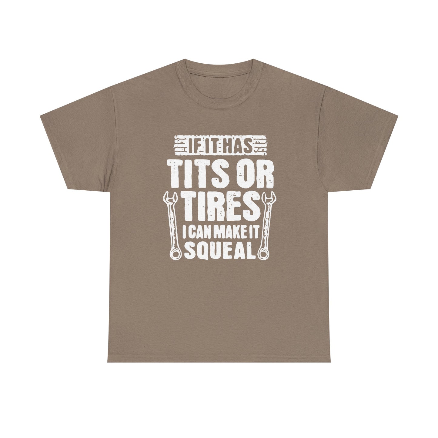 Tits Or Tires Funny Sex Jokes Graphic T Shirt NEW ADULT