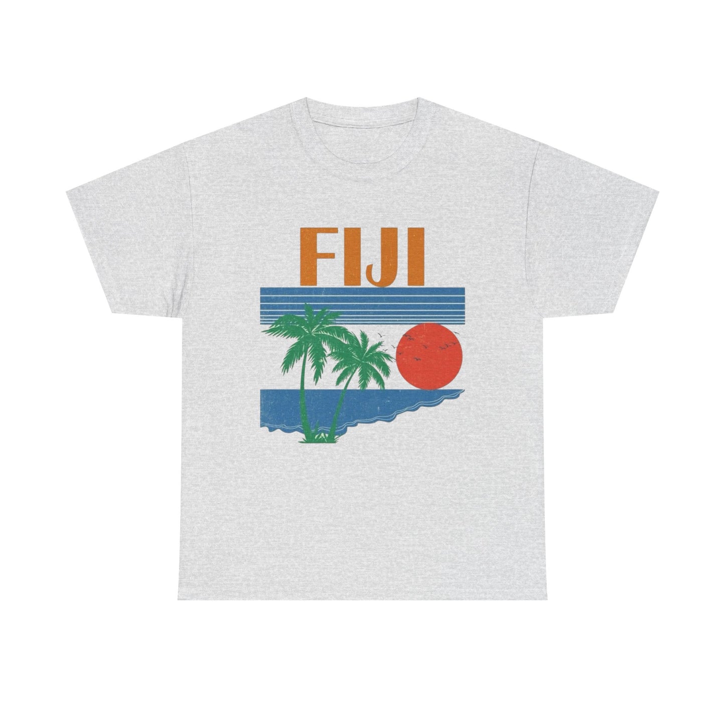 Fiji Vintage Graphic T Shirt NEW Adult Unisex Heavy Cotton Tee