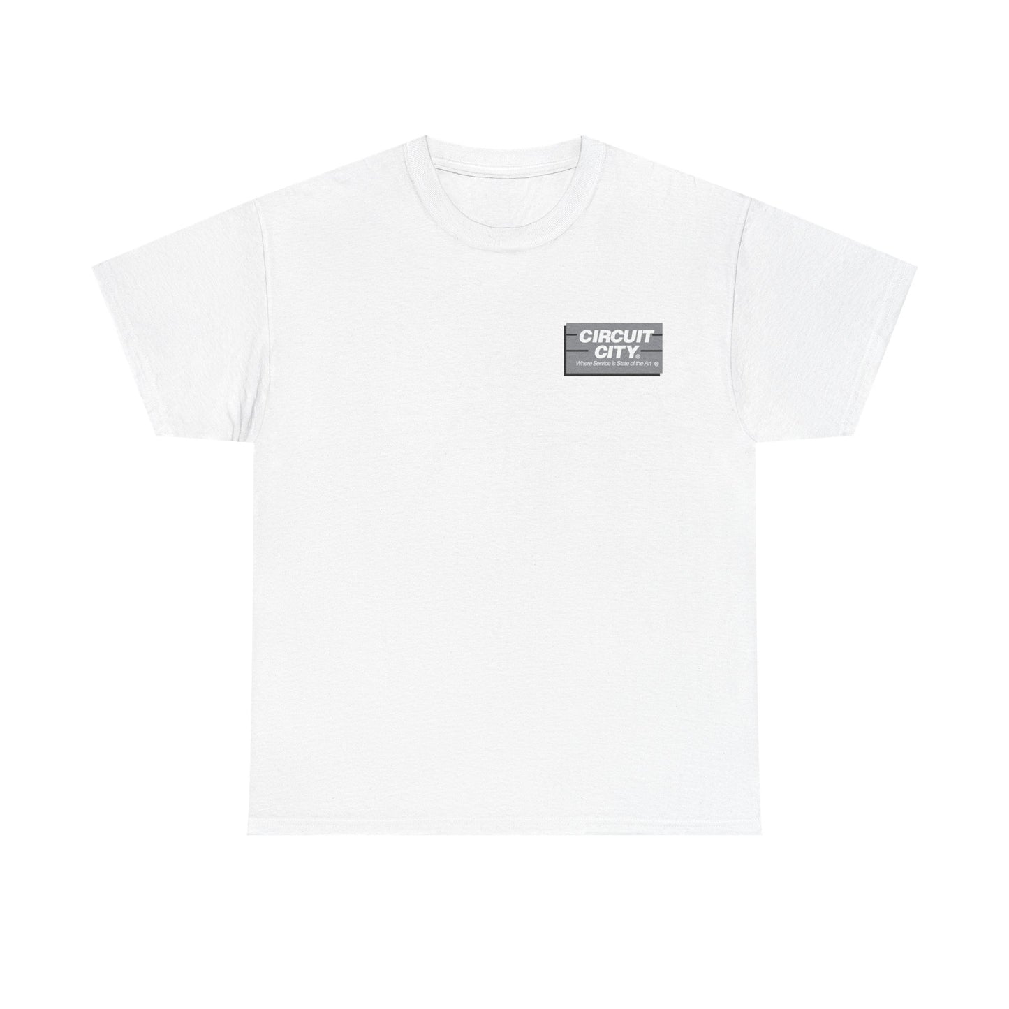 Circuit city T-shirt vintage graphic employee shirt retro design Unisex Heavy