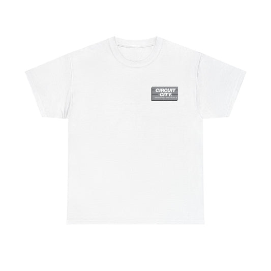 Circuit city T-shirt vintage graphic employee shirt retro design Unisex Heavy