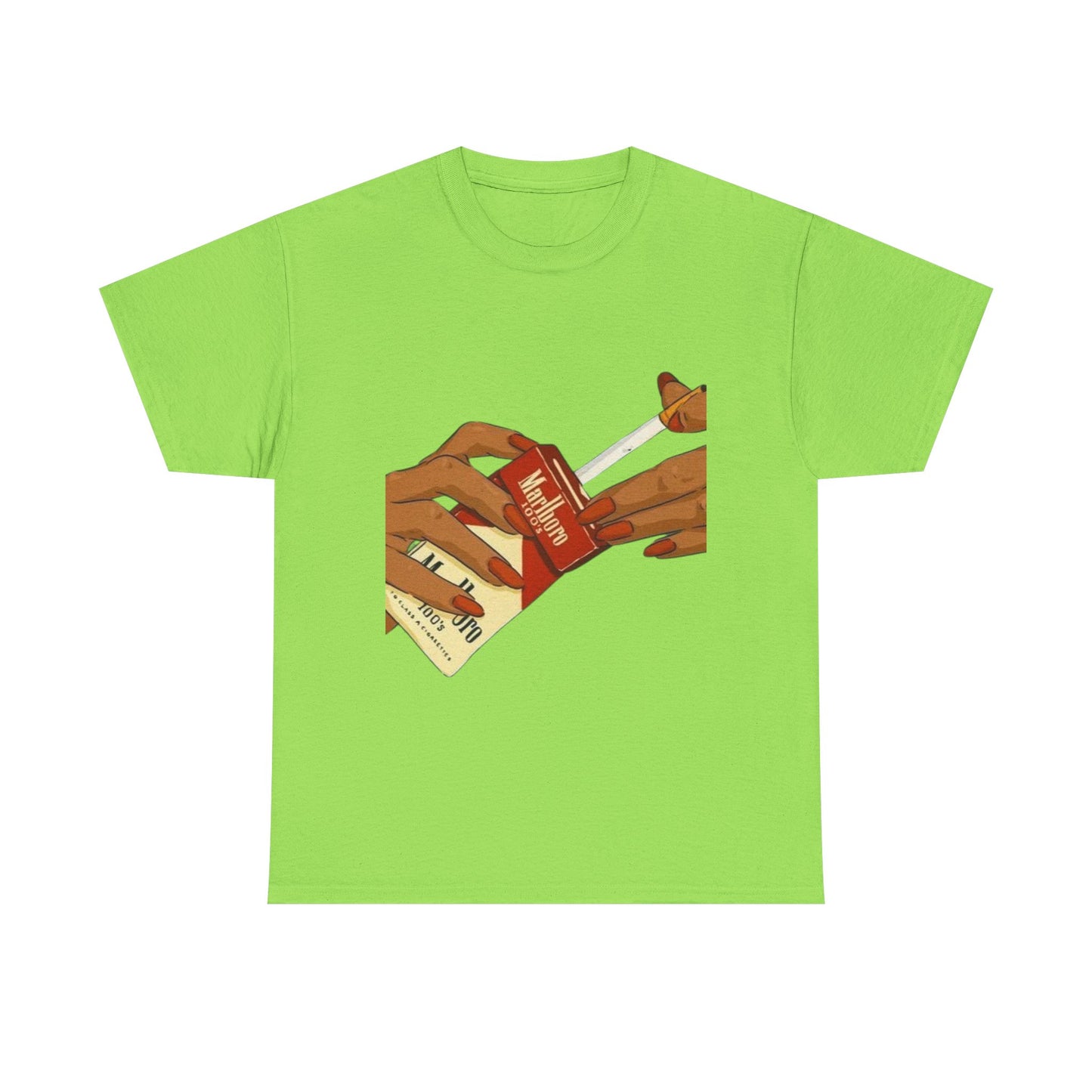 Vintage Cigarettes Graphic T Shirt NEW Adult Unisex Heavy Cotton Tee