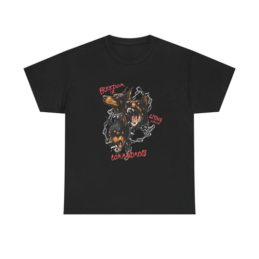 Streetwear Freedom Graphic T Shirt Heavy Cotton Tee NEW ADULT UNISEX