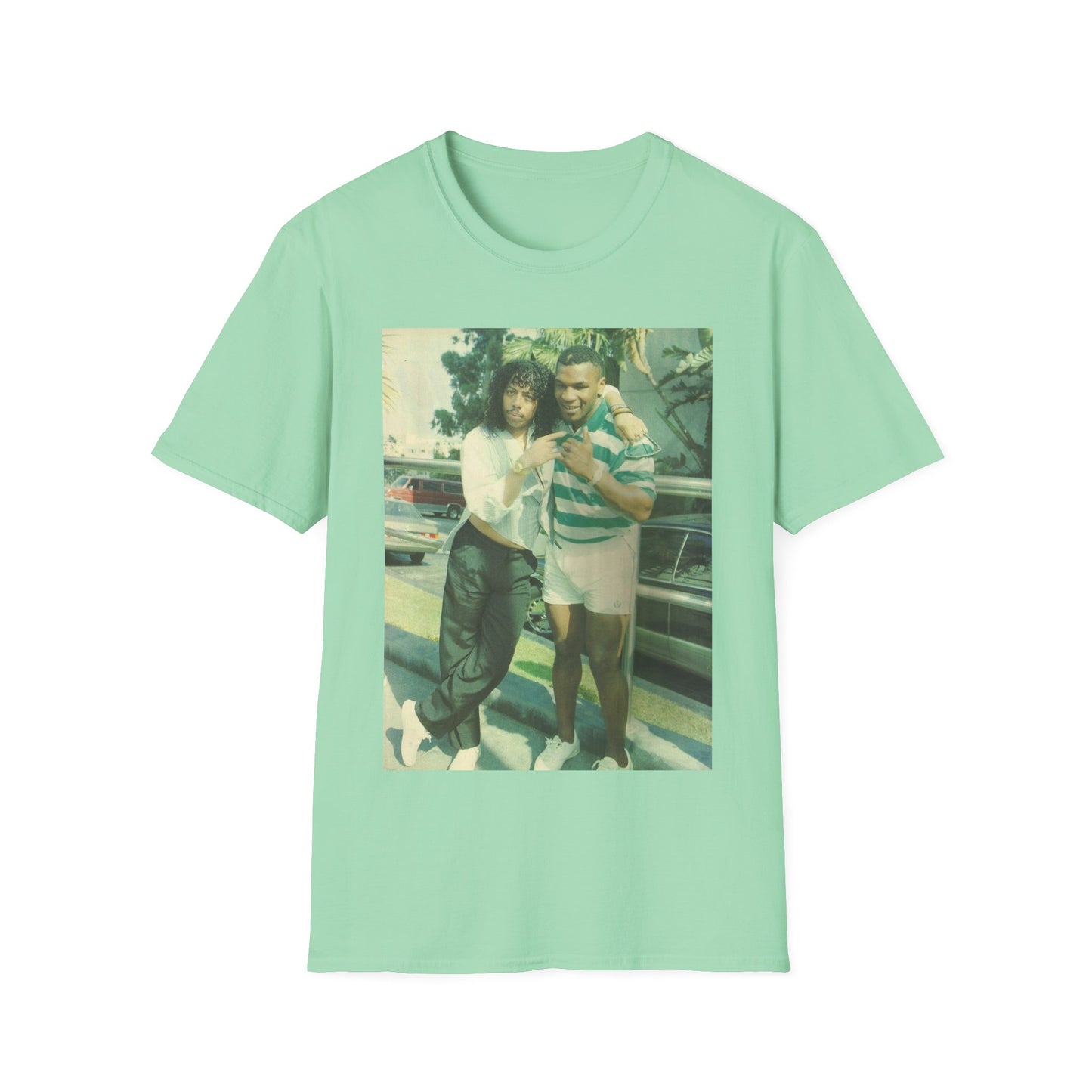 Mike Tyson Tshirt Retro Rick James mens t-shirt vintage style T-Shirt Boxing