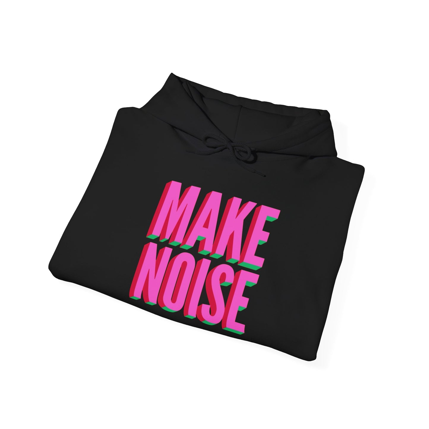 Make Noise Graphic Hoodie Unisex Heavy Blend™ Hooded Sweatshirt