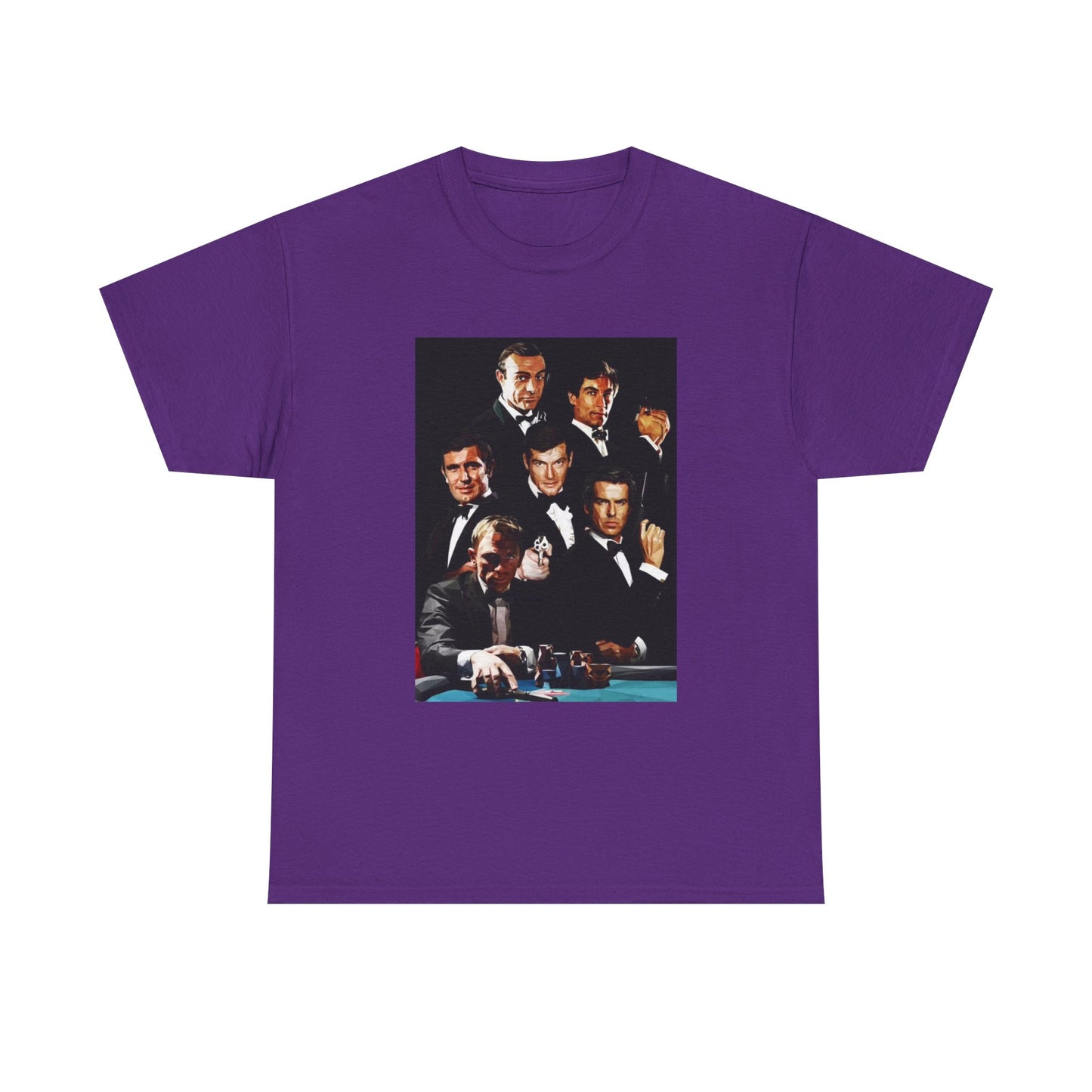 James Bond T-shirt Vintage Bond Collection Merch Unisex Heavy Cotton Tee