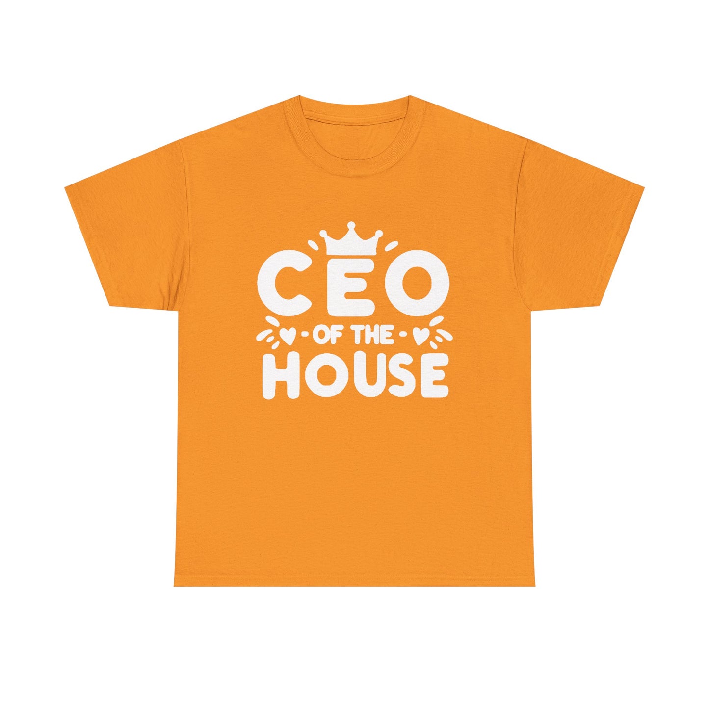 CEO Of This House T Shirt Funny graphic Jokes Unisex Heavy Cotton Tee