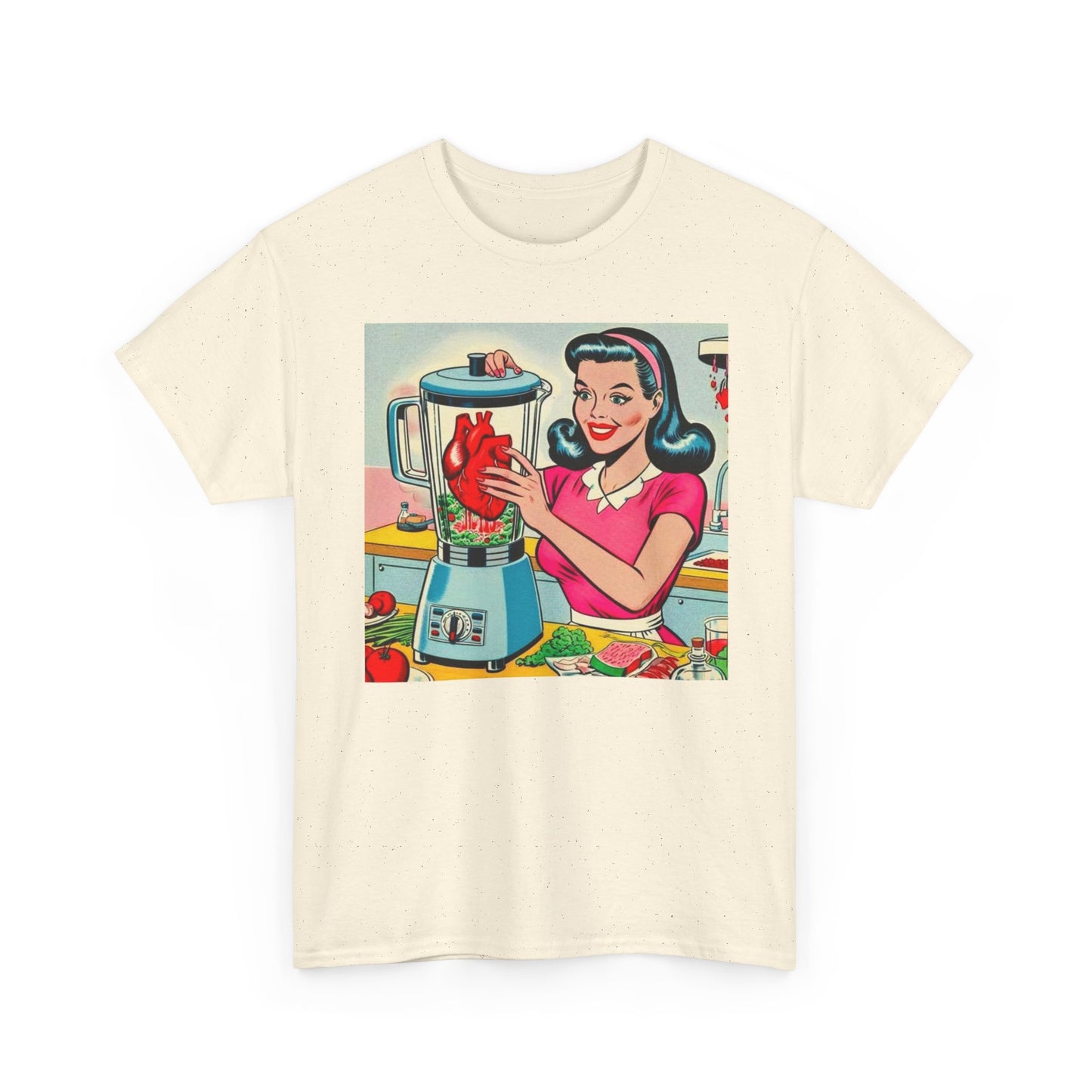 Heartbreaker Woman Art Graphic T Shirt Unisex Heavy Cotton Tee