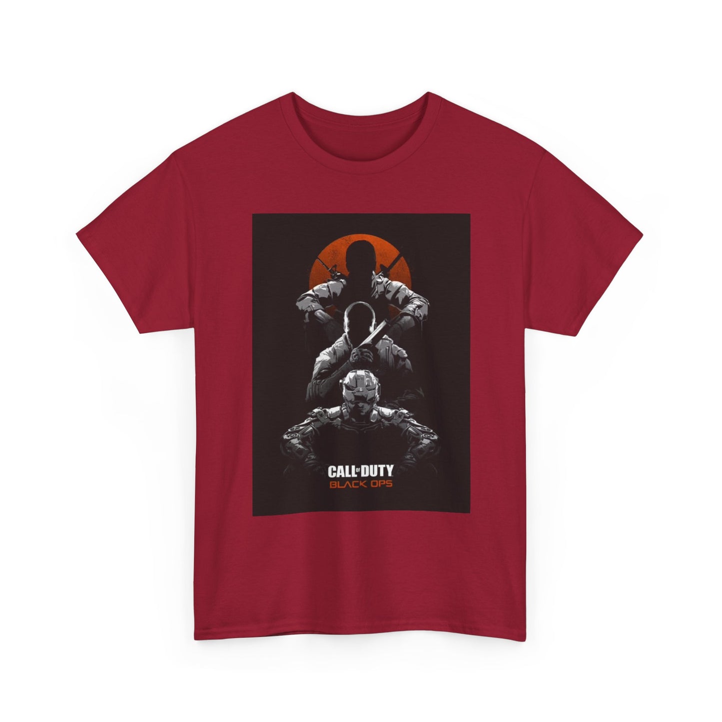 Call of Duty Black OPS Tshirt Retro gamer Xbox gaming Unisex Heavy Cotton Tee