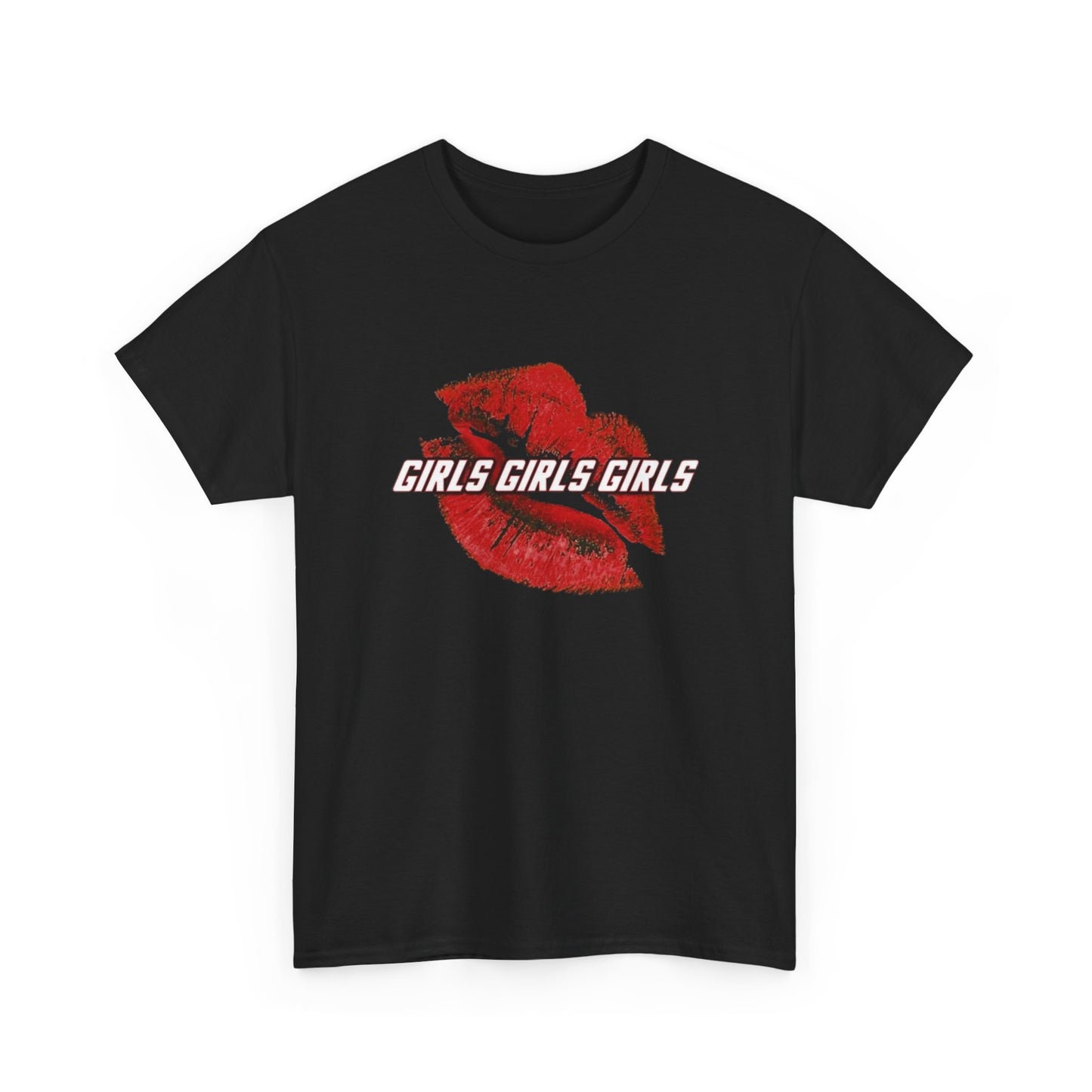 Girls Girls Girls Graphic T Shirt Adult NEW