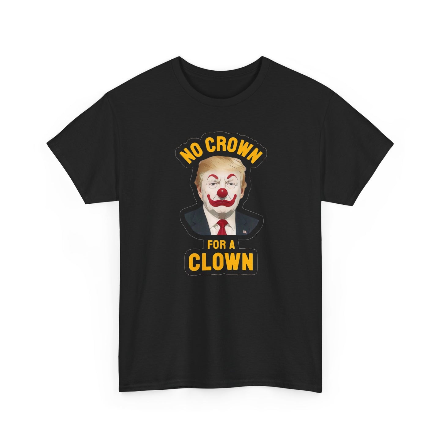 No Kings In America Protest Graphic T Shirt NEW Heavy Cotton Tee