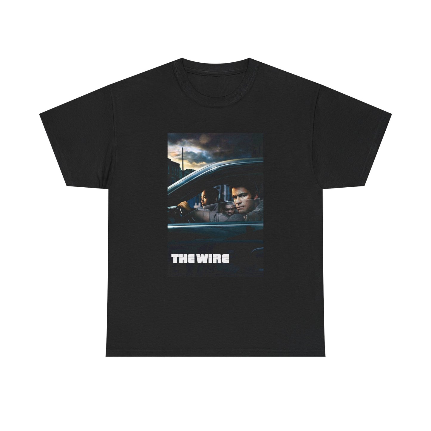 The Wire Tshirt Retro Tv Show Baltimore Omar Little Unisex Heavy Cotton Tee