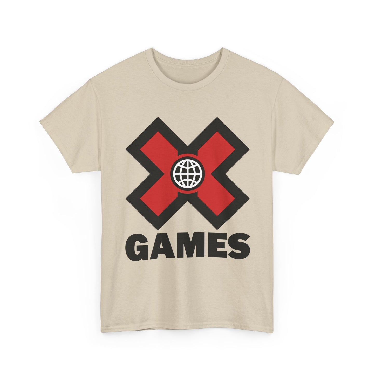 X Games Graphic T Shirt Vintage Sports Retro Unisex Heavy Cotton Tee
