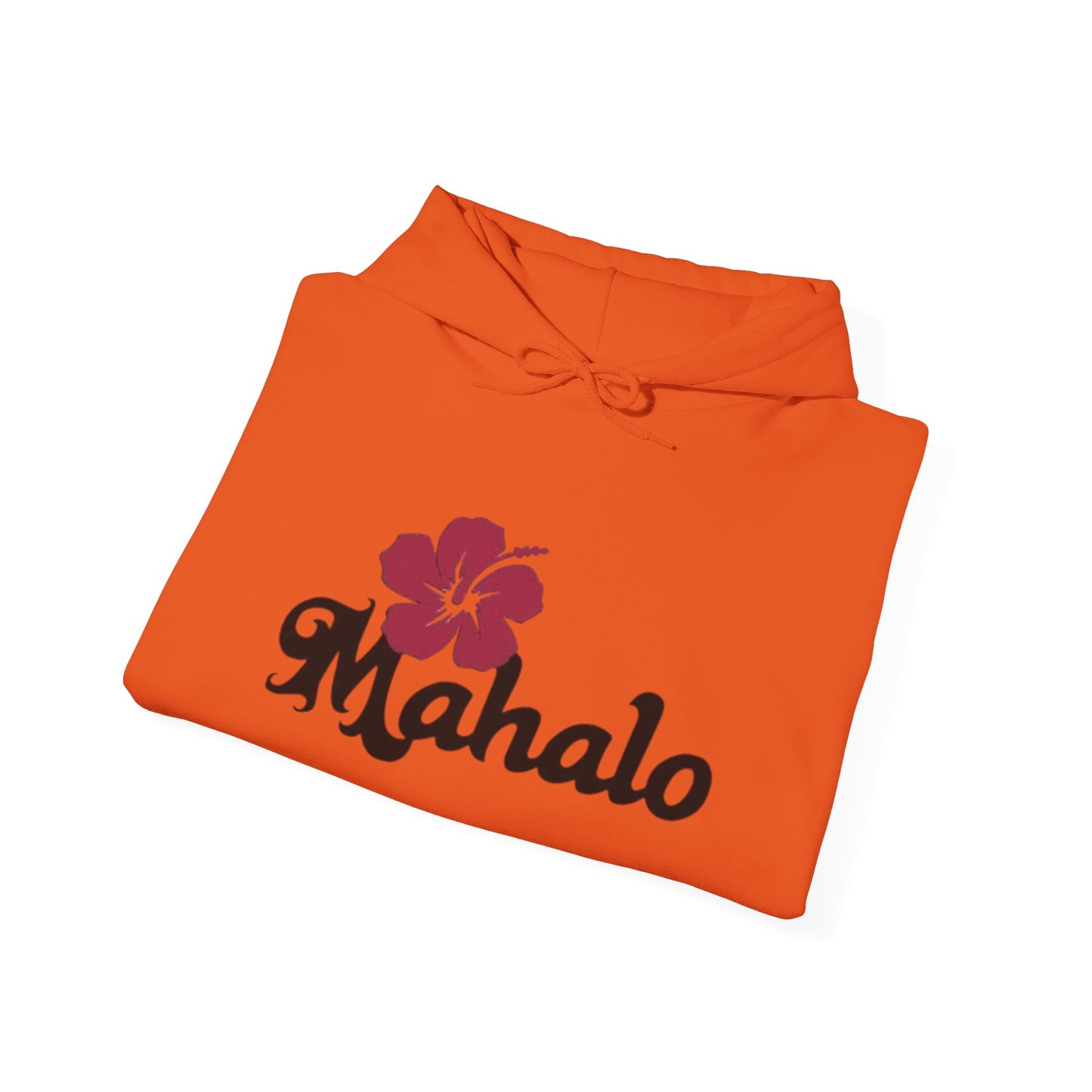Mahalo Hawaiian Tropics Graphic Hoodie Unisex Heavy Blend™ Hooded Sweatshirt