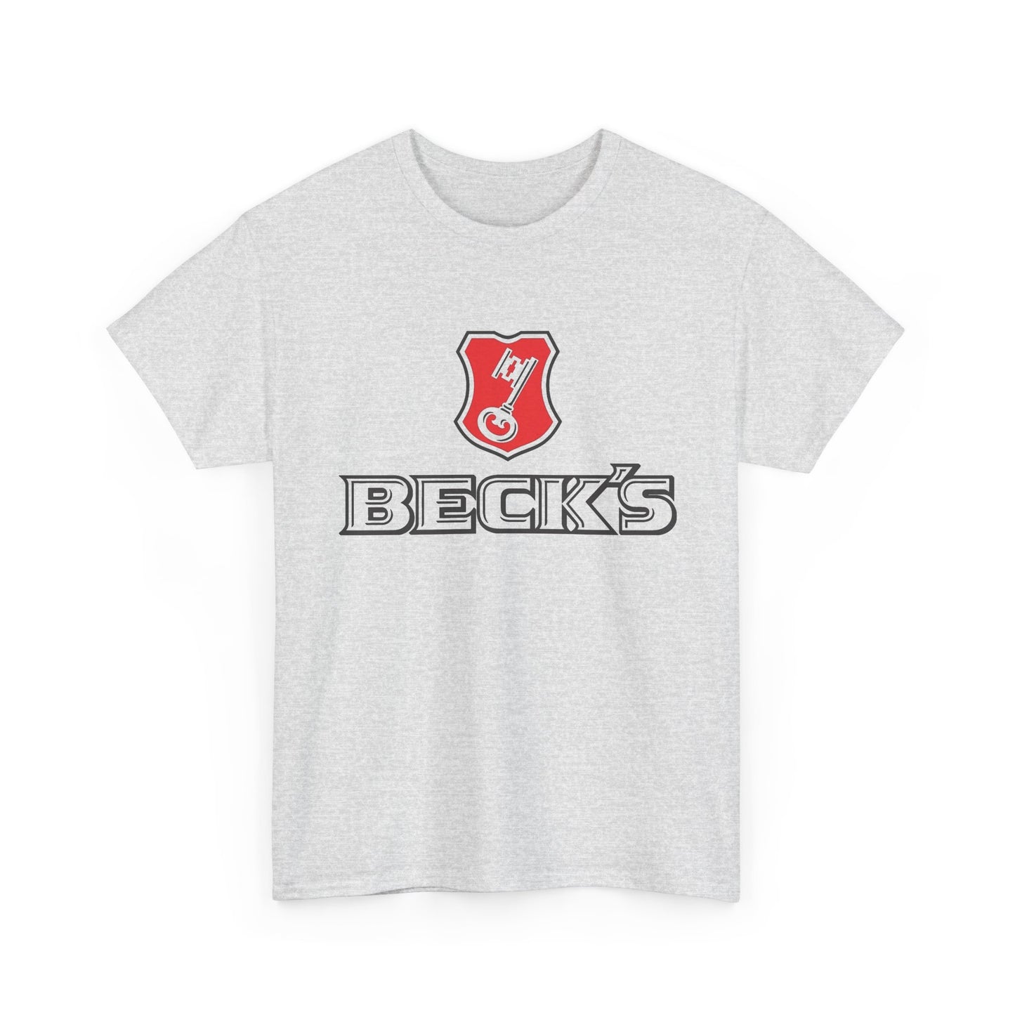 Becks Beer Retro Design Graphic T Shirt NEW Unisex Heavy Cotton Tee