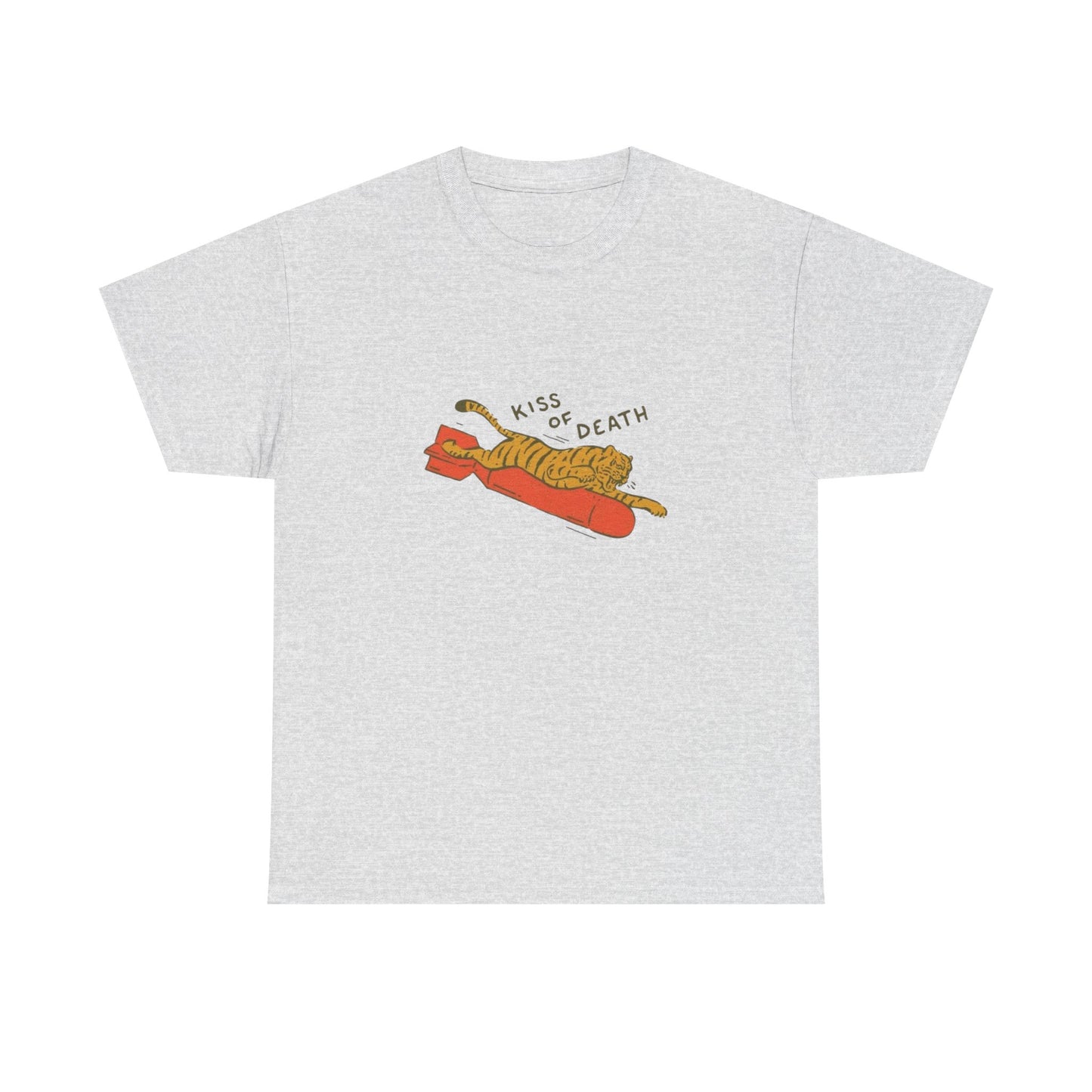 Kiss Of Death Graphic T Shirt Unisex Heavy Cotton Tee
