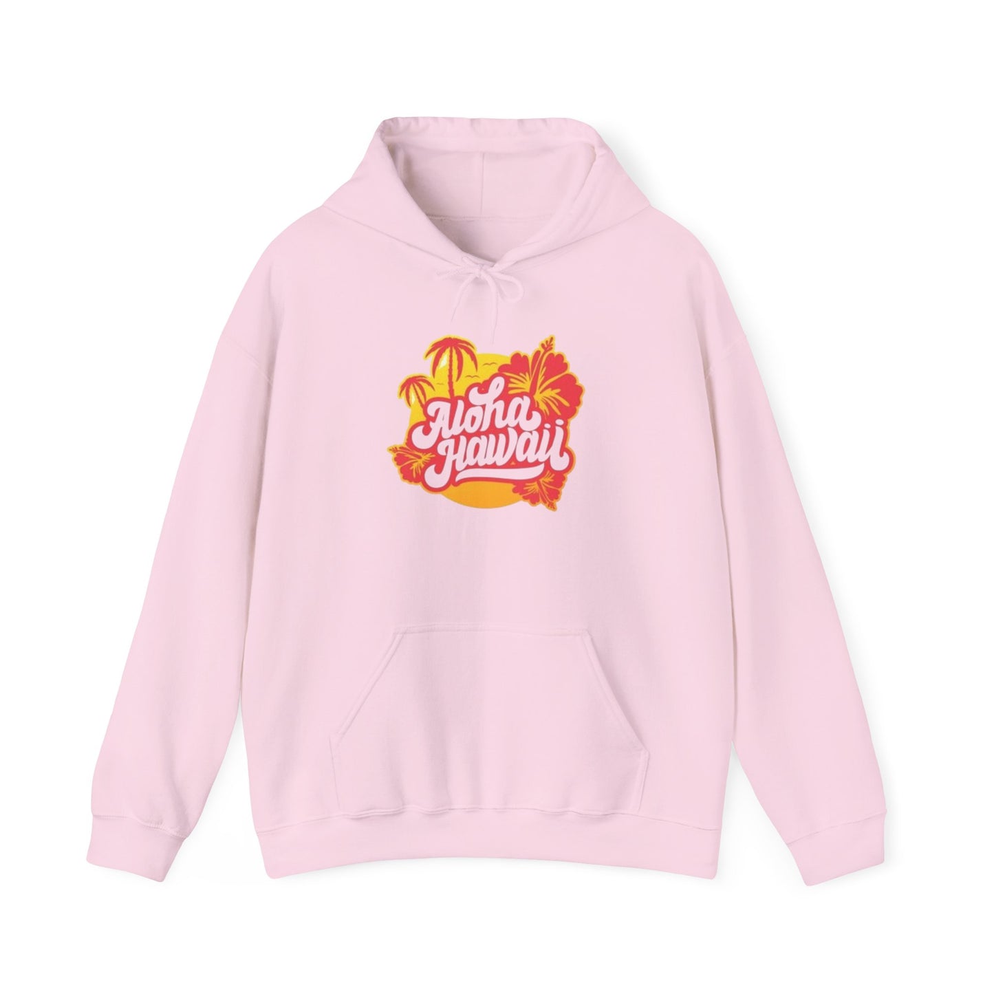 Aloha Hawaii Graphic Hoodie Unisex Heavy Blend™ Hooded Sweatshirt