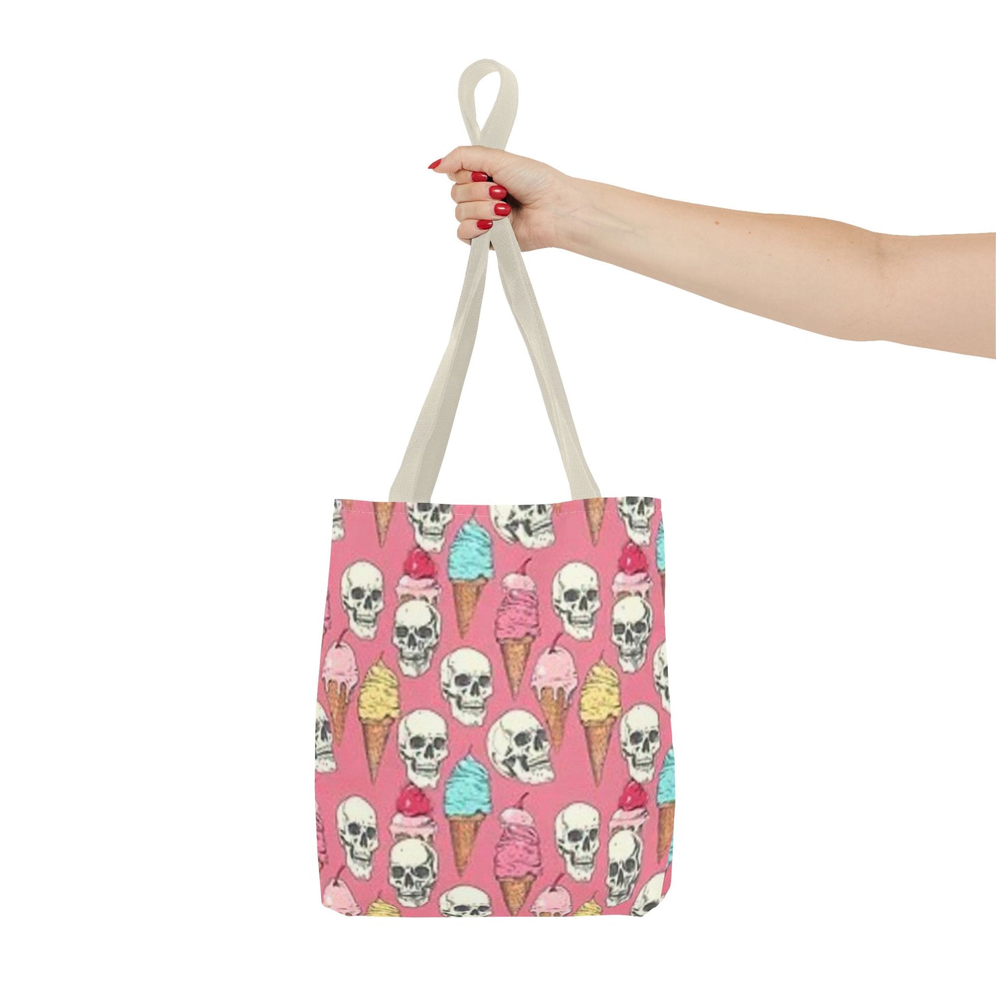 Ice Cream Checkered All Over Print BRAND NEW Purse Pocketbook - Travel Tote Bag