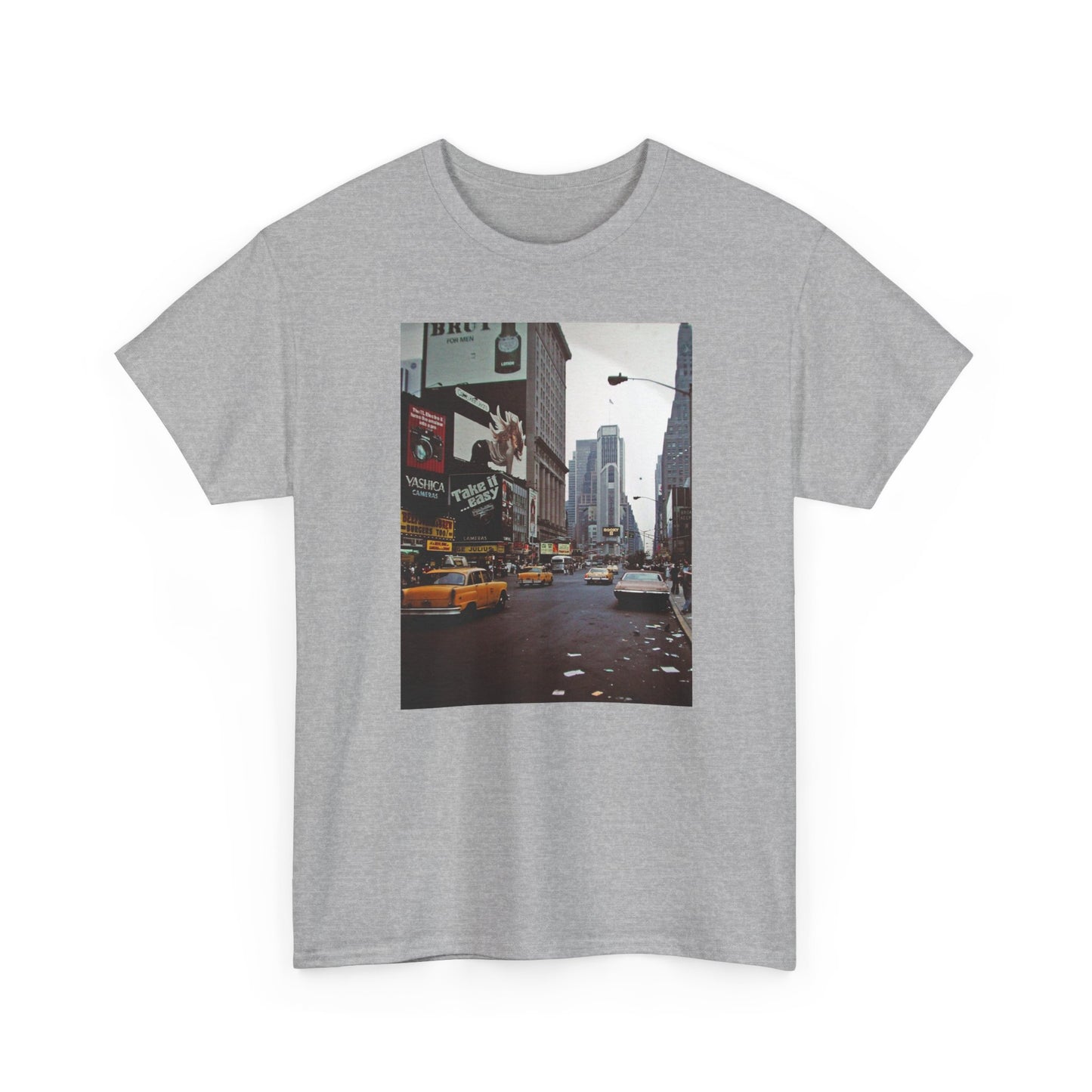 New York retro vintage supreme style Heavy Cotton Tee