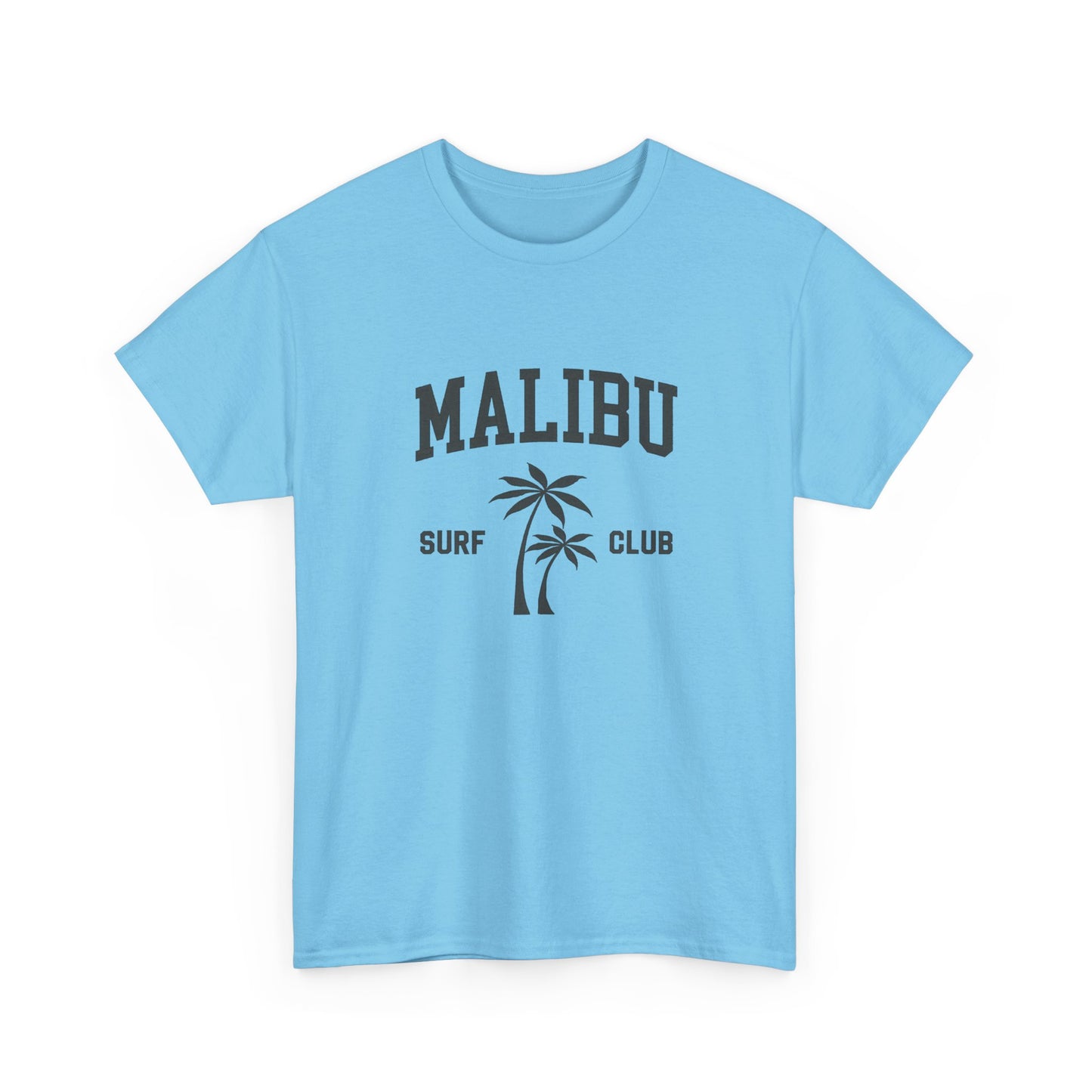 Malibu Surf Club Graphic T Shirt NEW Unisex Heavy Cotton Tee