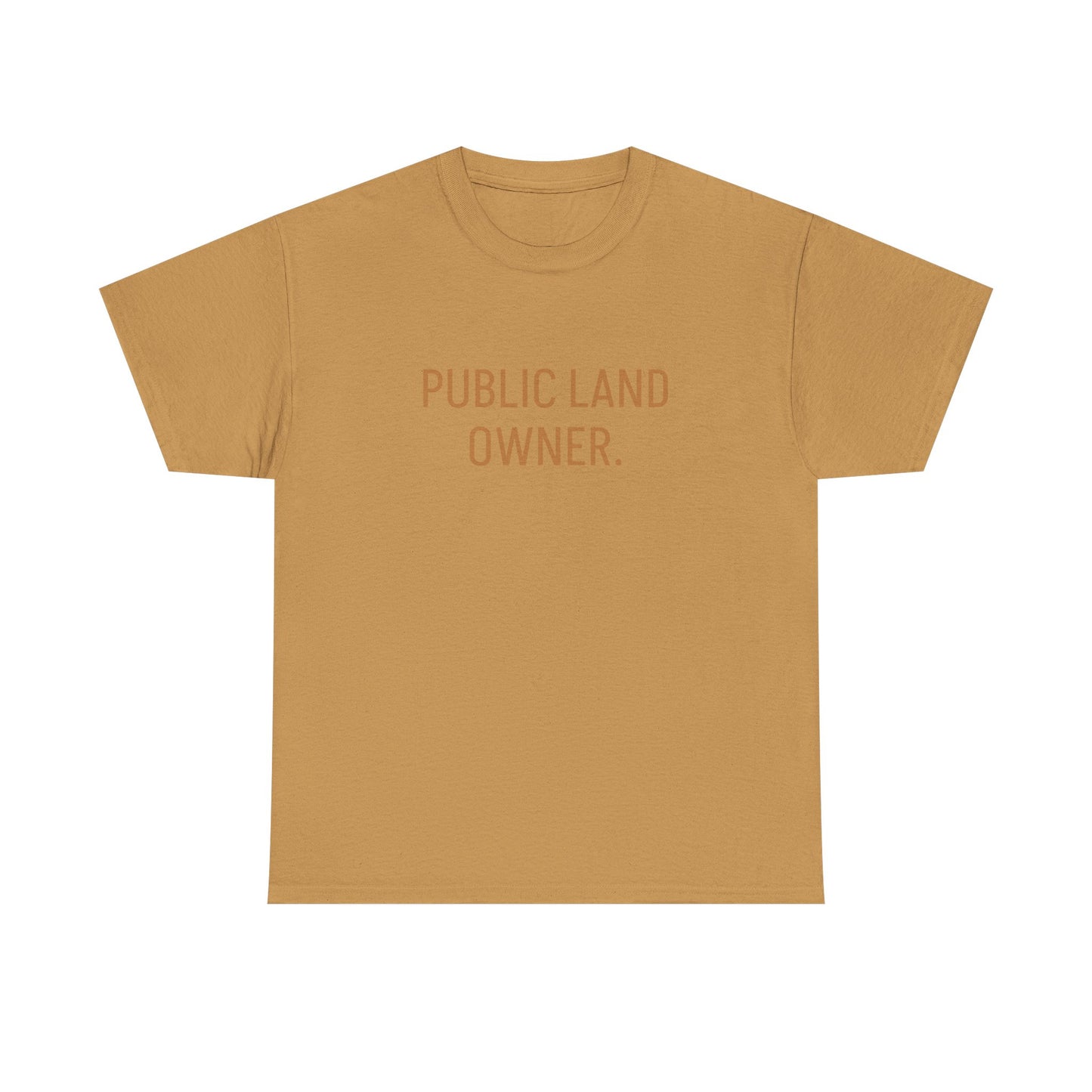Public Land Owner Joe Rogan Graphic T Shirt S-5XL Unisex Heavy Cotton Tee