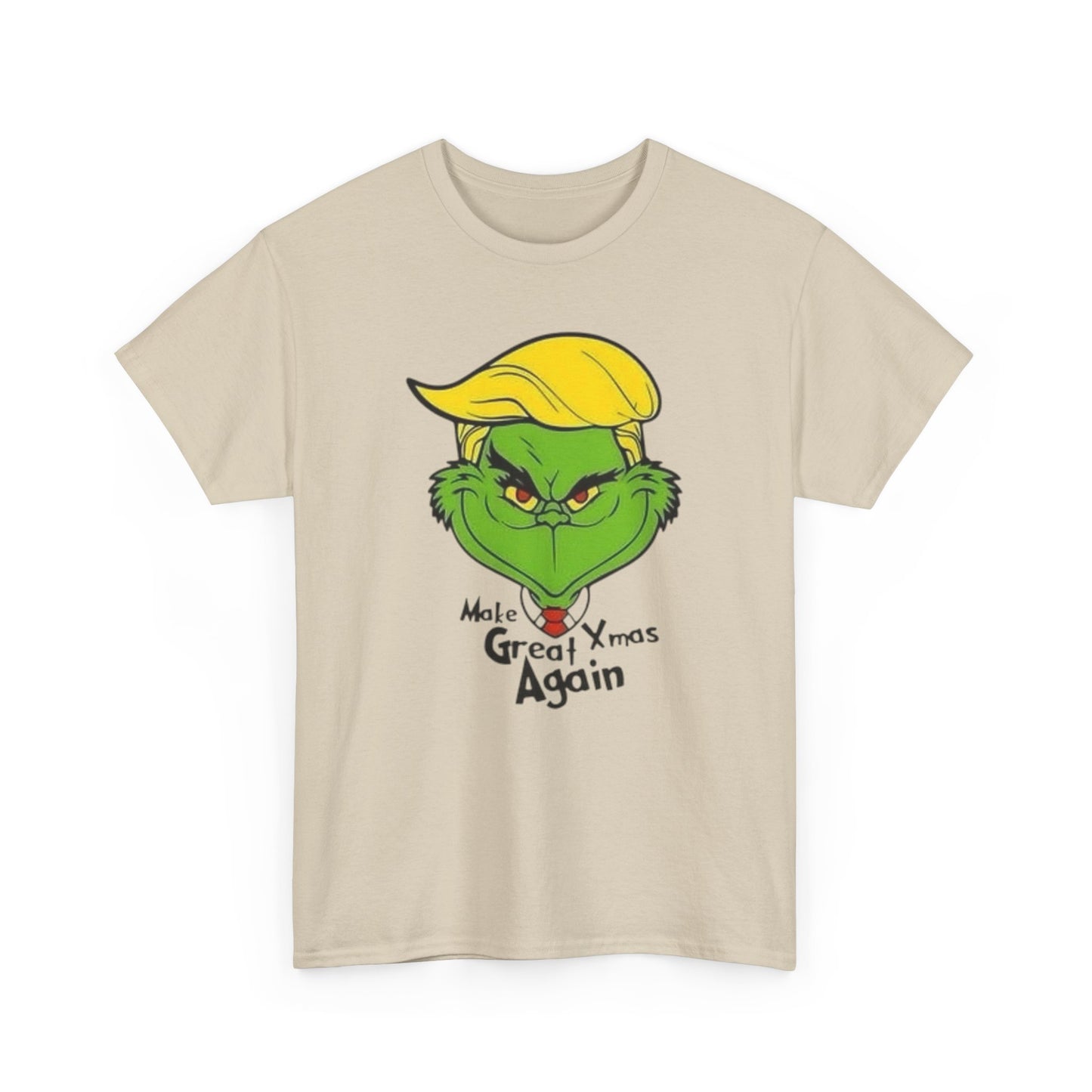Make Christmas Great Again Funny Graphic T Shirt Unisex NEW Heavy Cotton Tee