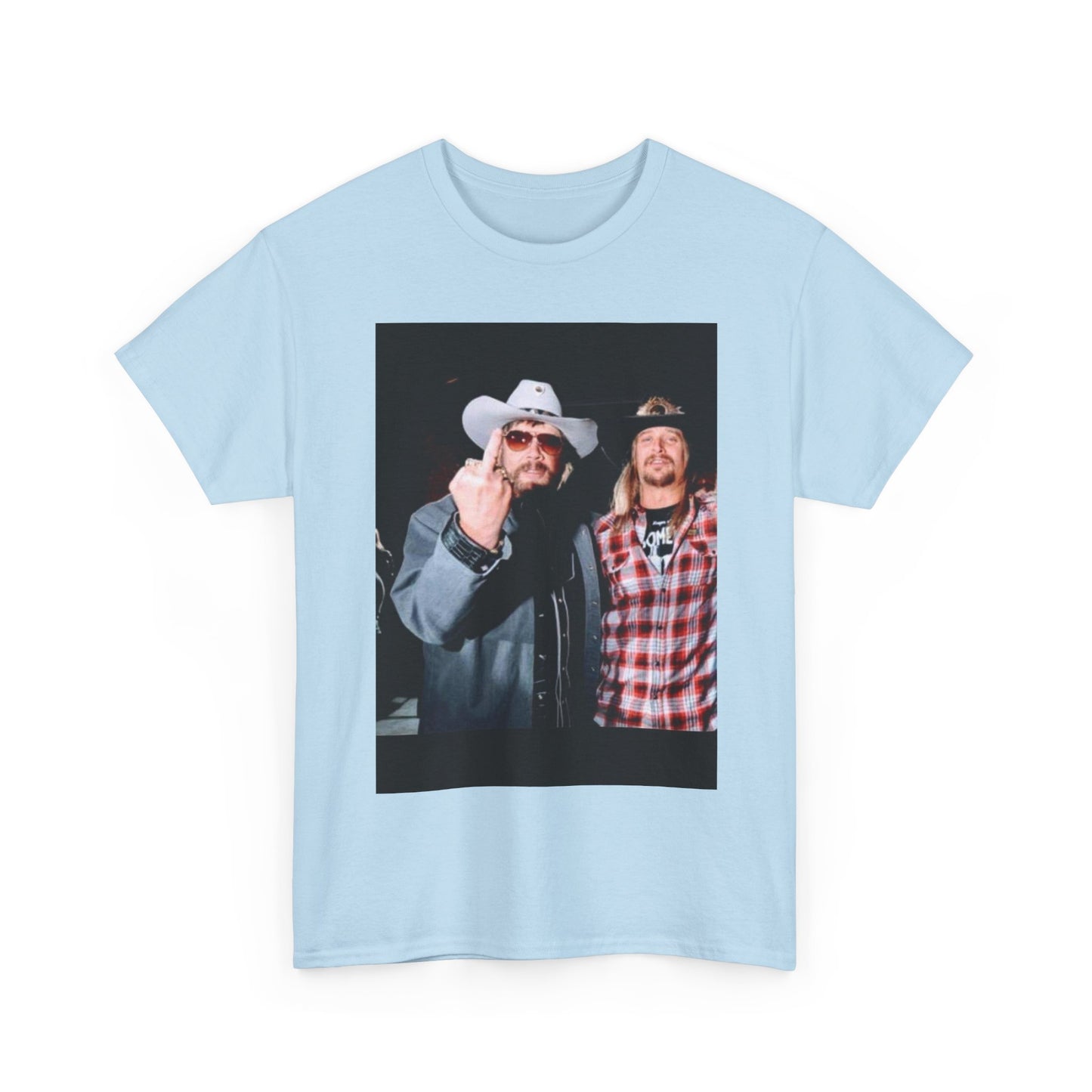 Hank Williams jr T-shirt kid rock country vintage Unisex Heavy Cotton AMERICAN