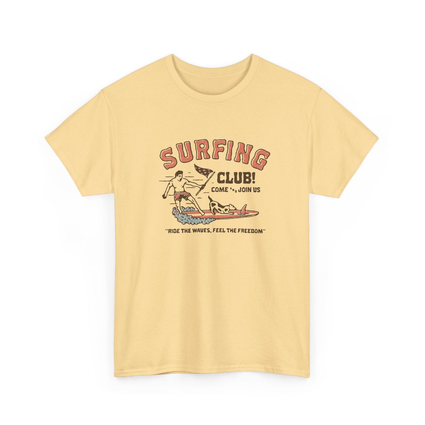 Surfing Club Graphic T Shirt ADULT NEW