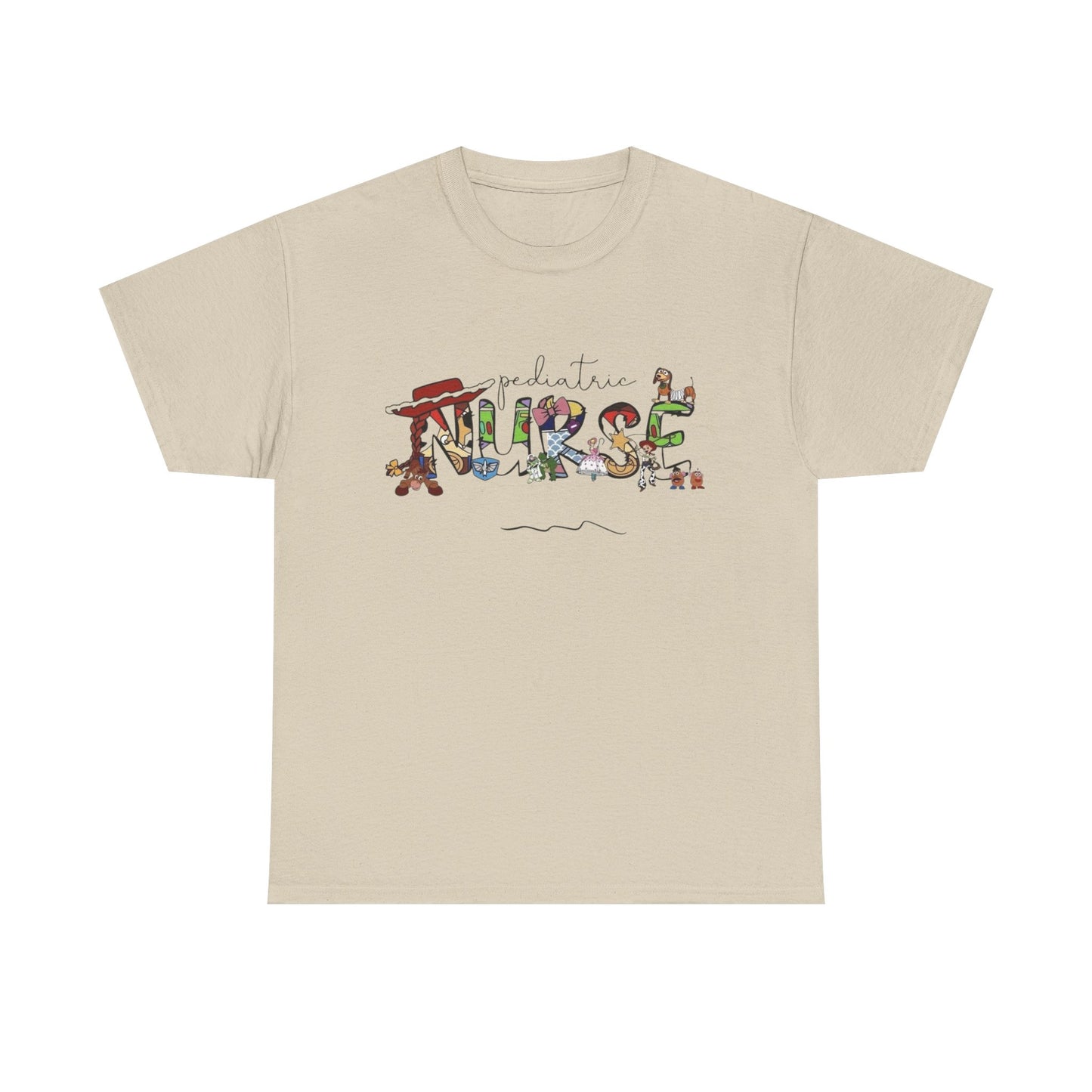 Pediatric Nurse Toy Graphic T Shirt NEW Unisex Heavy Cotton Tee