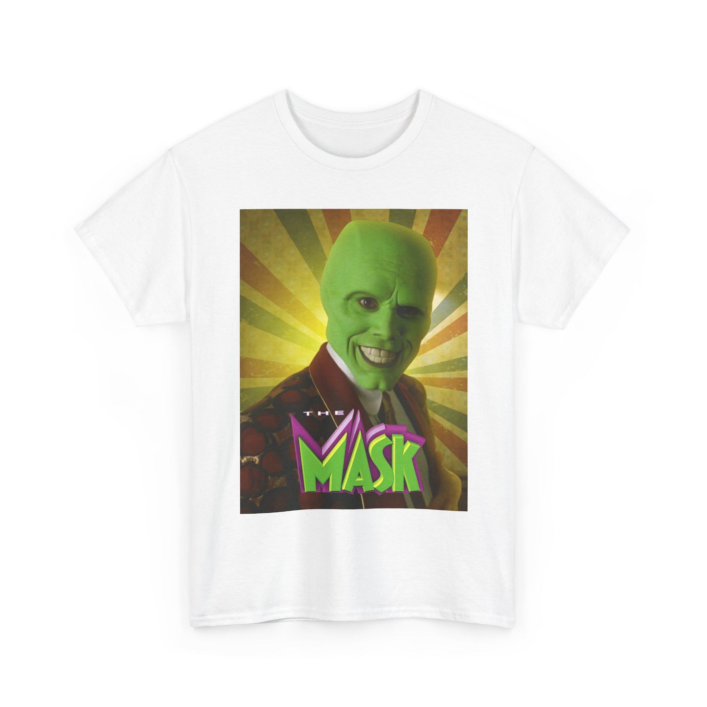 The Mask Tshirt Vintage Jim Carrey Movie Retro comedy 90s Nostalgia Fashion rare