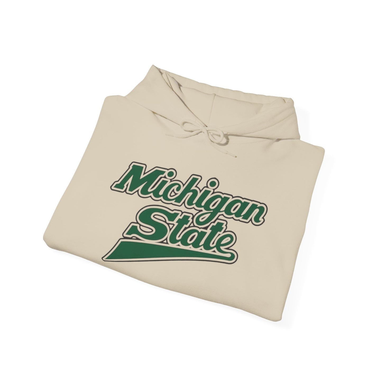 Michigan State Graphic Hoodie Heavy Blend Sweatshirt NEW
