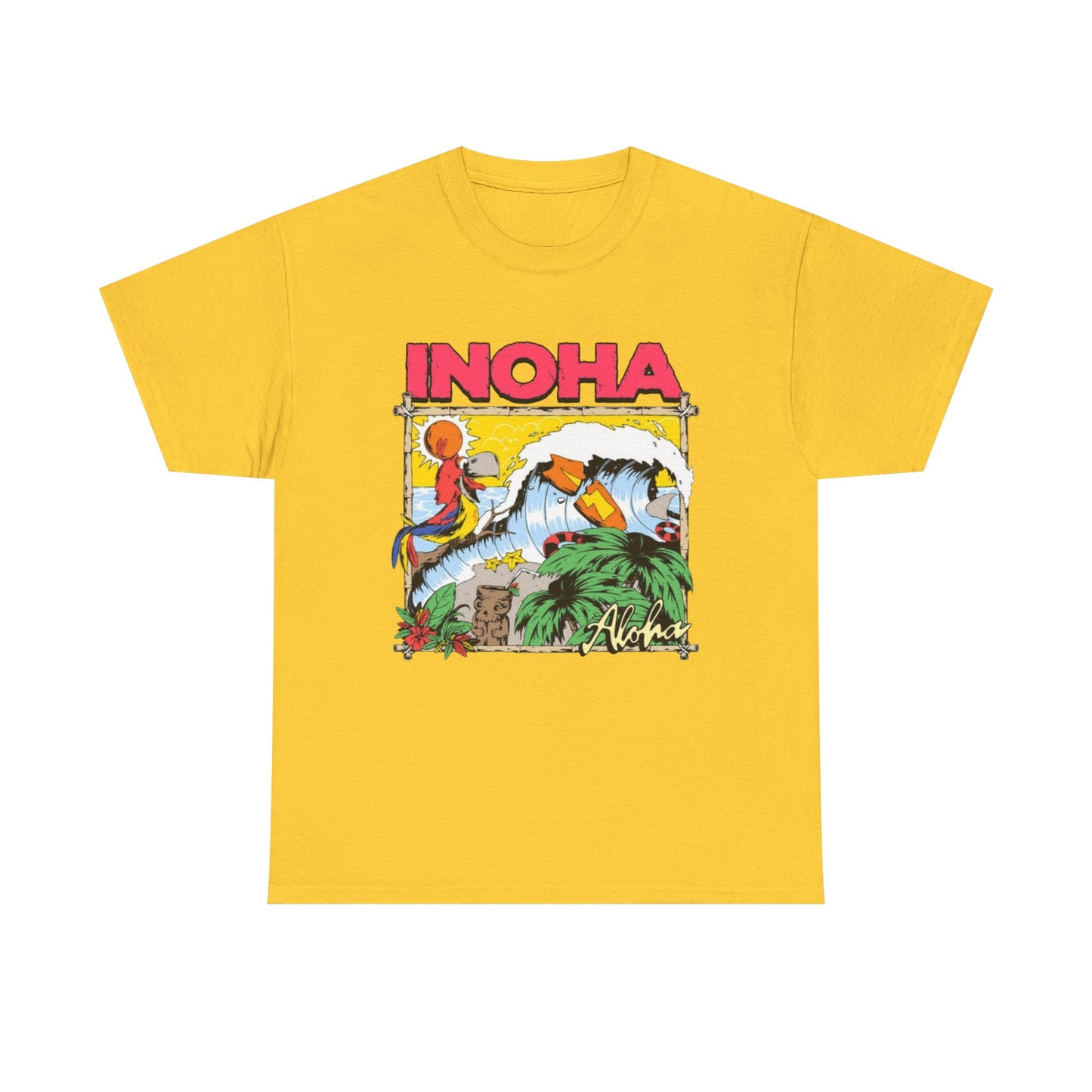 Aloha Graphic T Shirt ADULT NEW Unisex Heavy Cotton Tee