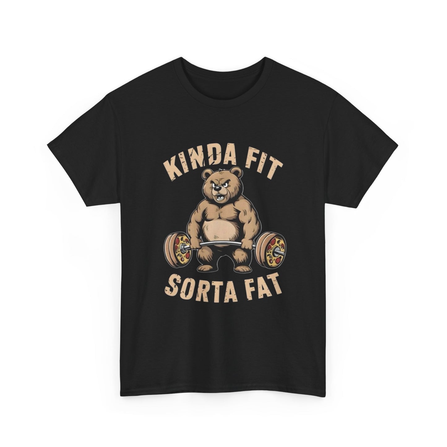 Kinda Fit Sorta Fat Graphic T Shirt NEW ADULT TEE Cotton