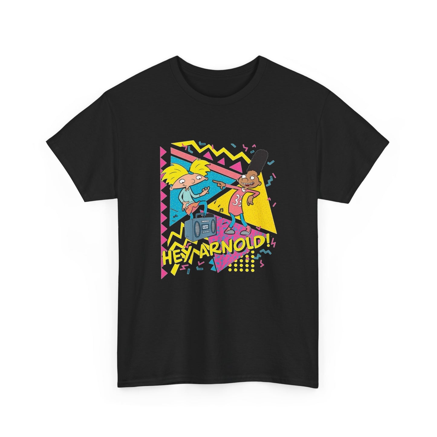 Hey Arnold Vintage 90's Graphic T Shirt NEW Vintage Unisex Heavy Cotton Tee