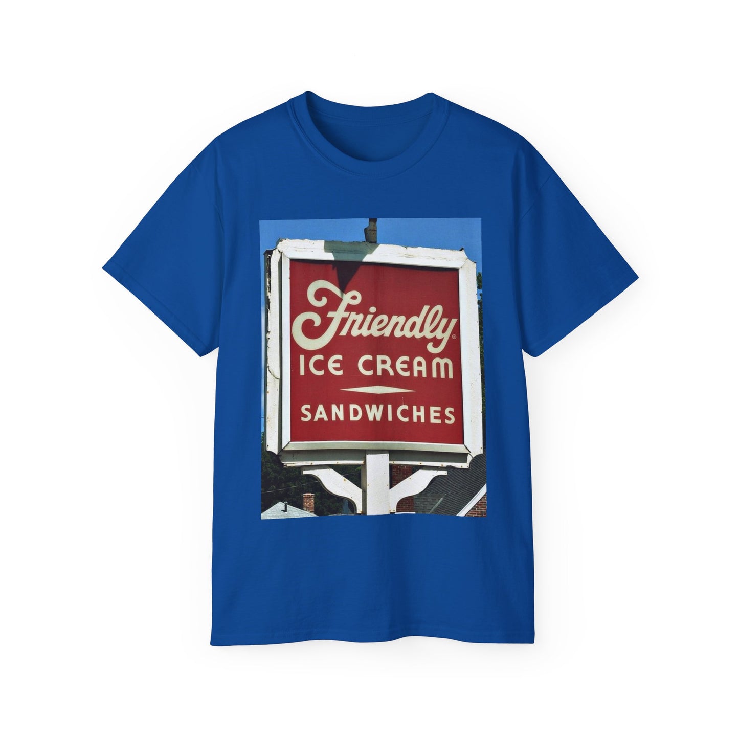 Friendlys ice cream T-shirt vintage New England restaurant chef Ultra Cotton Tee