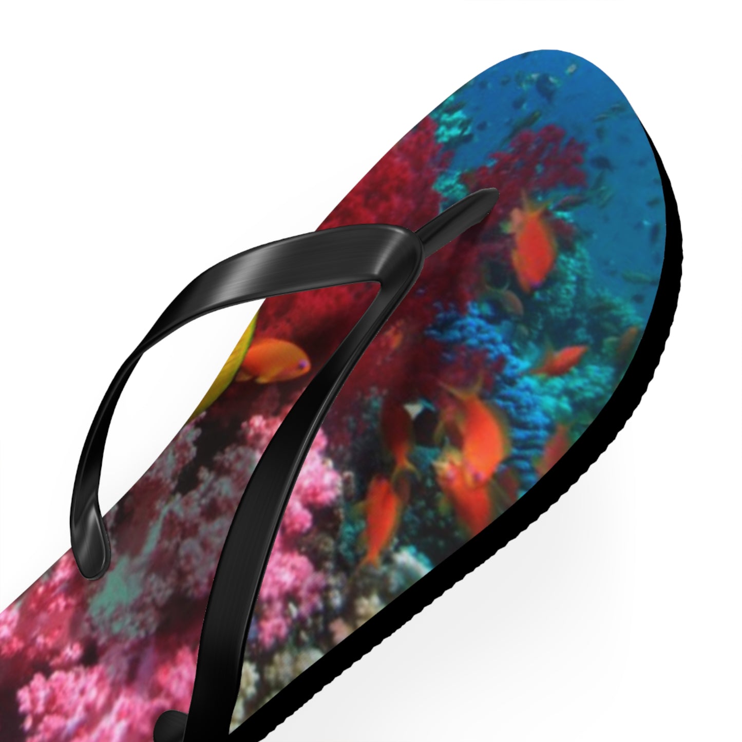 Tropical Fish Summer Sandals, Beach Shoes, Vacation Flip Flops, Pool Slides