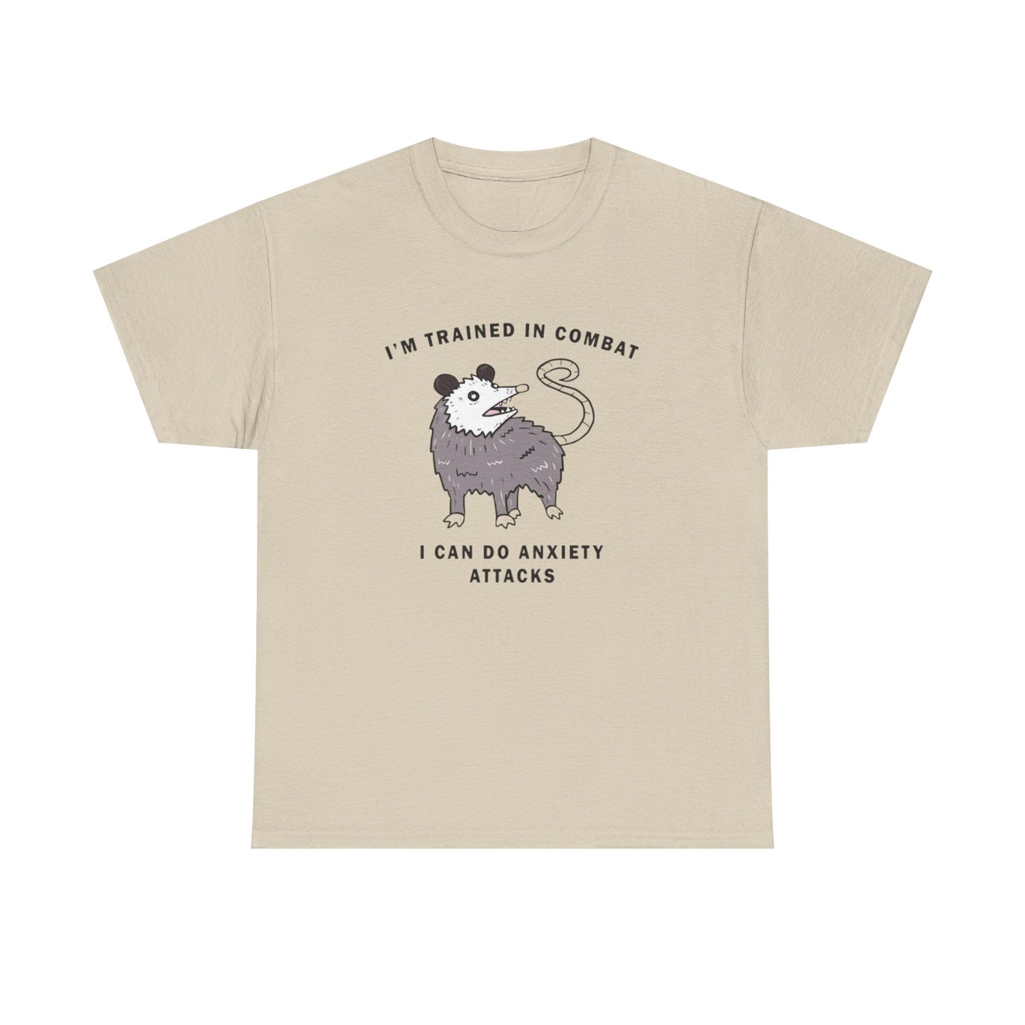 I Can Do Anxiety Attacks Funny Graphic T Shirt Unisex Heavy Cotton Tee
