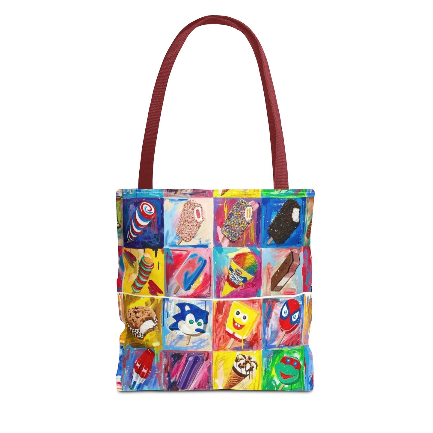 Ice Cream Retro BRAND NEW Modern Purse - Pocketbook - Travel Tote Bag (AOP)