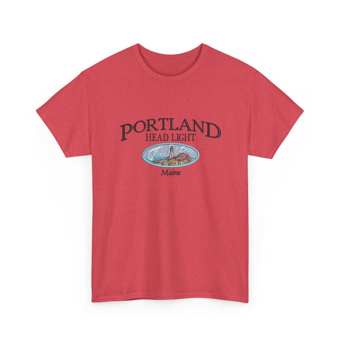 Portland Maine Graphic T Shirt NEW Unisex Heavy Cotton Tee
