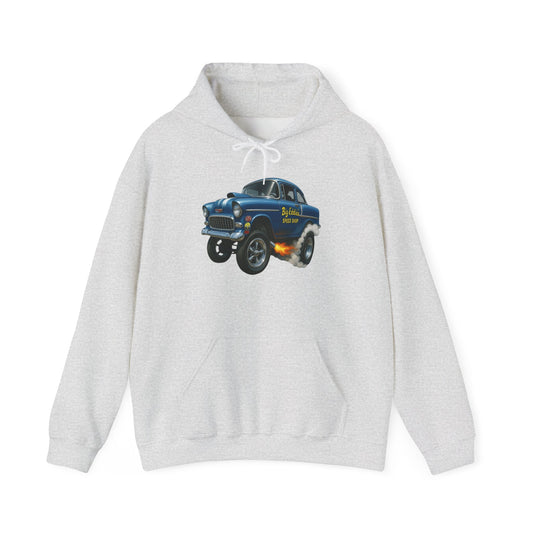 Chevrolet Hotrod Speed Shop 50's Graphic Hoodie NEW Heavy Hooded Sweatshirt