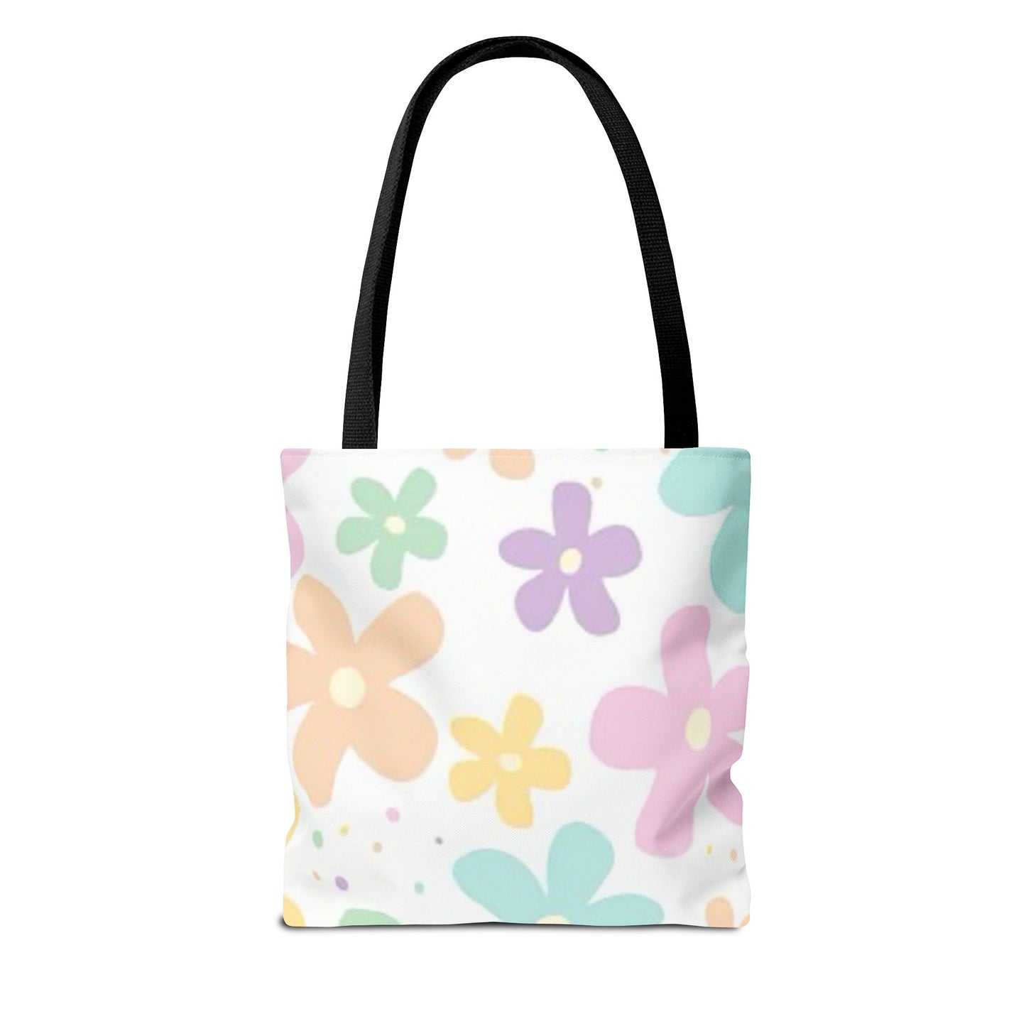 Multi Color Floral Brand NEW Bright Tote Bag (AOP)