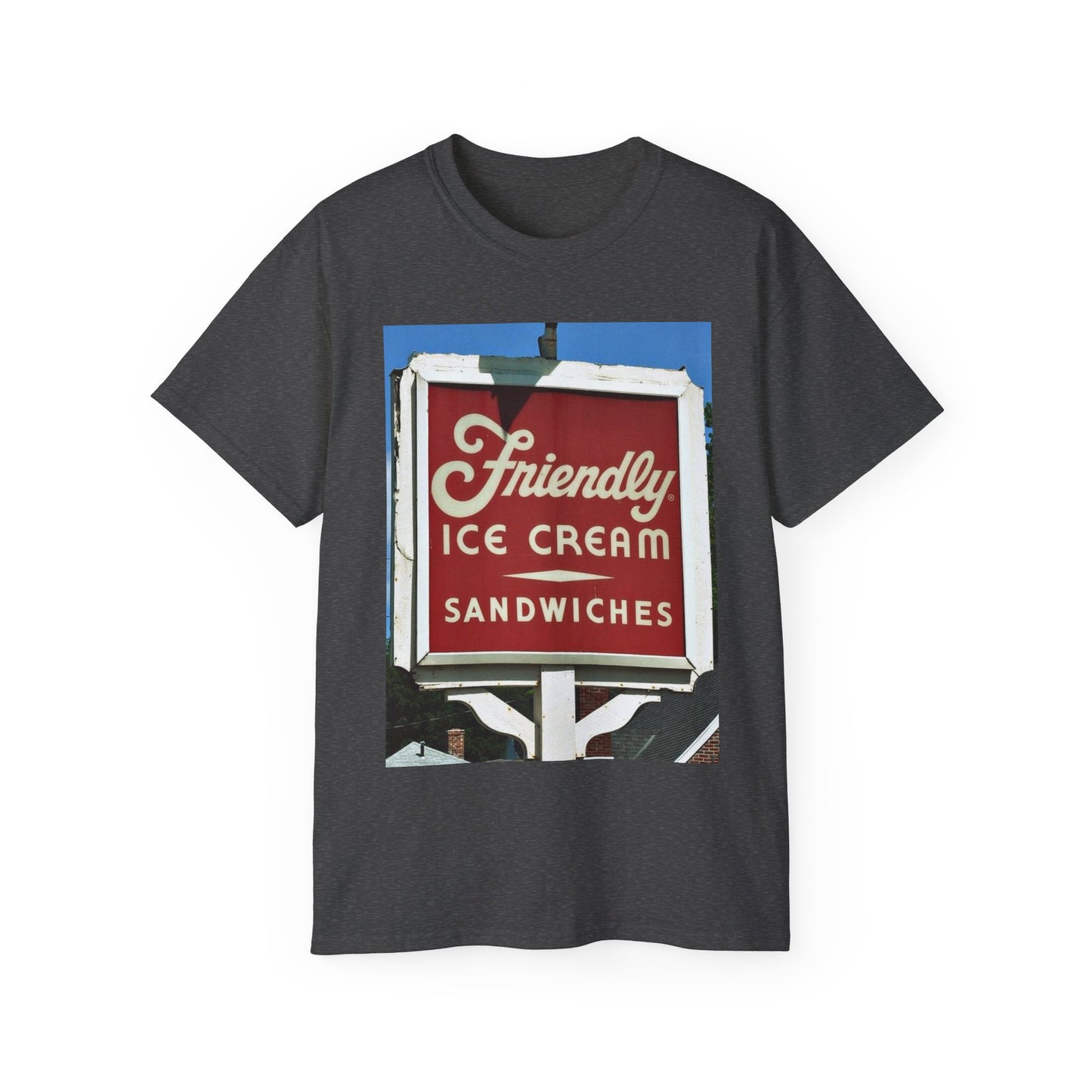 Friendlys ice cream T-shirt vintage New England restaurant chef Ultra Cotton Tee
